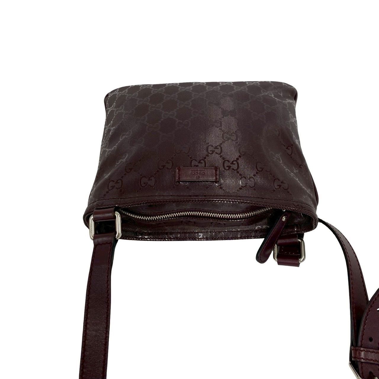 Gucci Gucci Gucci GG Imprime Leather Shoulder Bag Leather Shoulder Bag DUTY FREE for USA Size ONE SIZE - 5 Thumbnail
