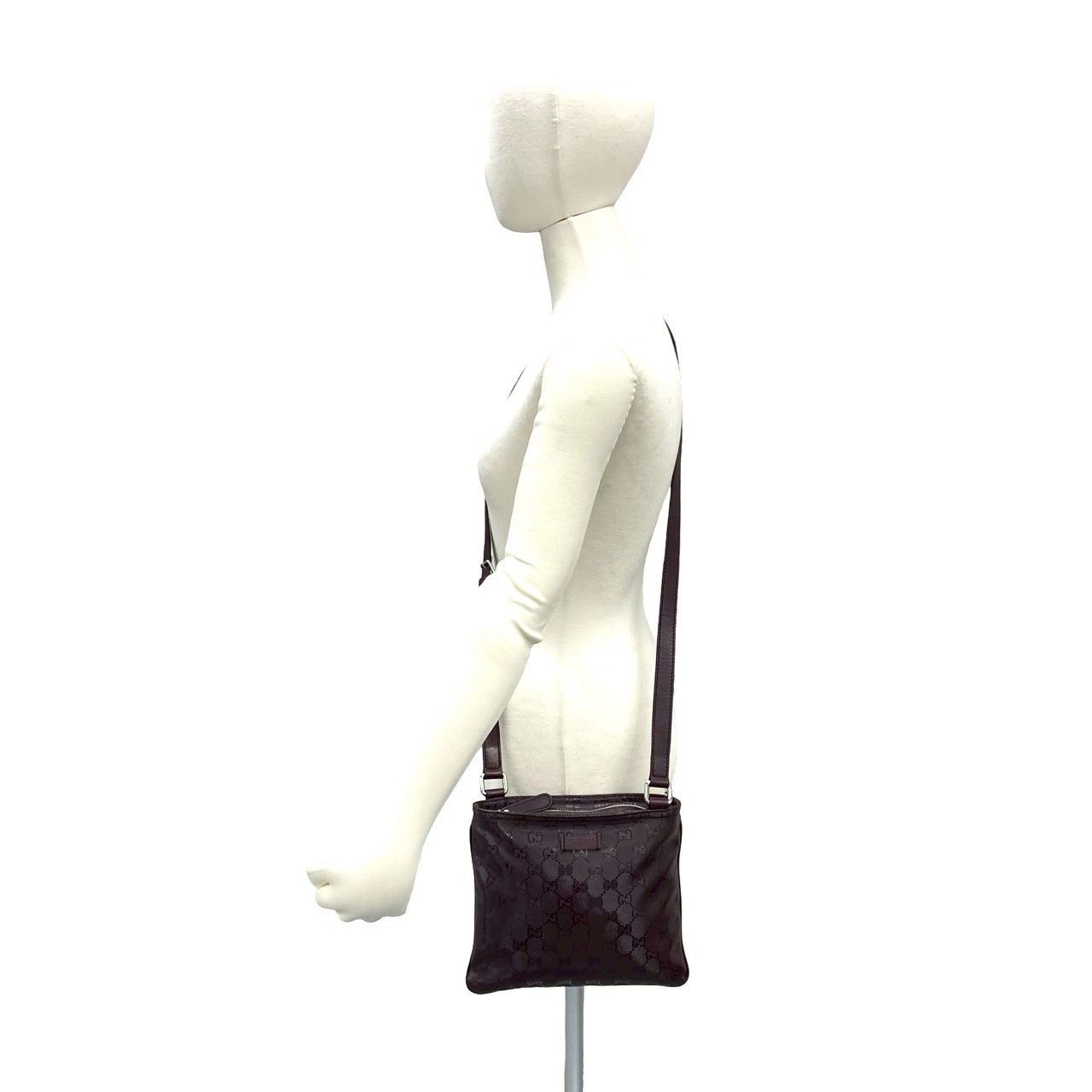 Gucci Gucci Gucci GG Imprime Leather Shoulder Bag Leather Shoulder Bag DUTY FREE for USA Size ONE SIZE - 3 Thumbnail