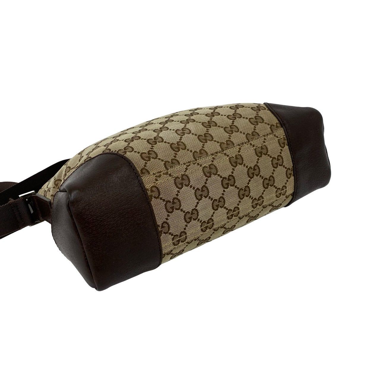 Gucci Gucci Gucci GG Canvas Leather Shoulder Bag Textile Shoulder Bag DUTY FREE for USA Size ONE SIZE - 8 Thumbnail