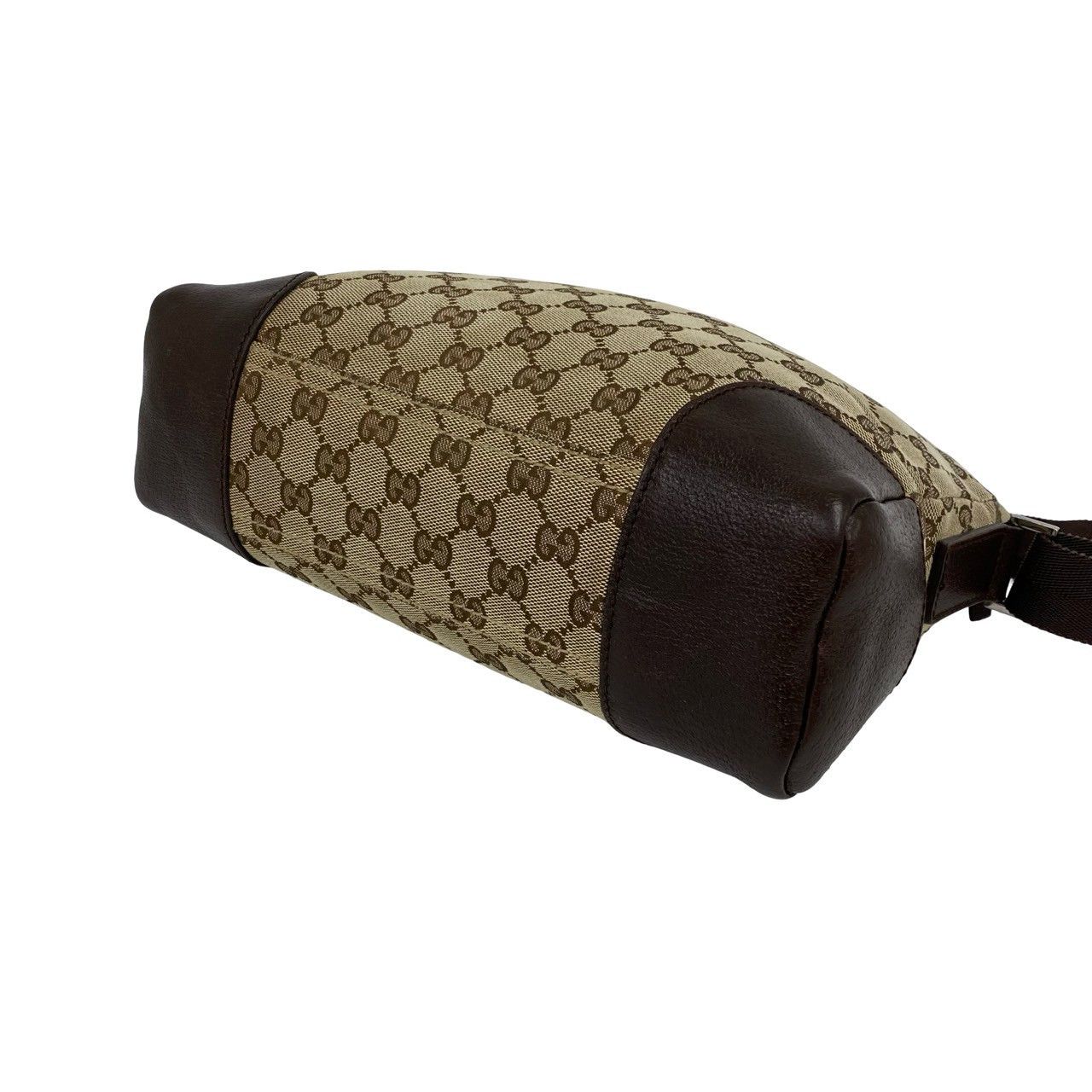 Gucci Gucci Gucci GG Canvas Leather Shoulder Bag Textile Shoulder Bag DUTY FREE for USA Size ONE SIZE - 9 Thumbnail