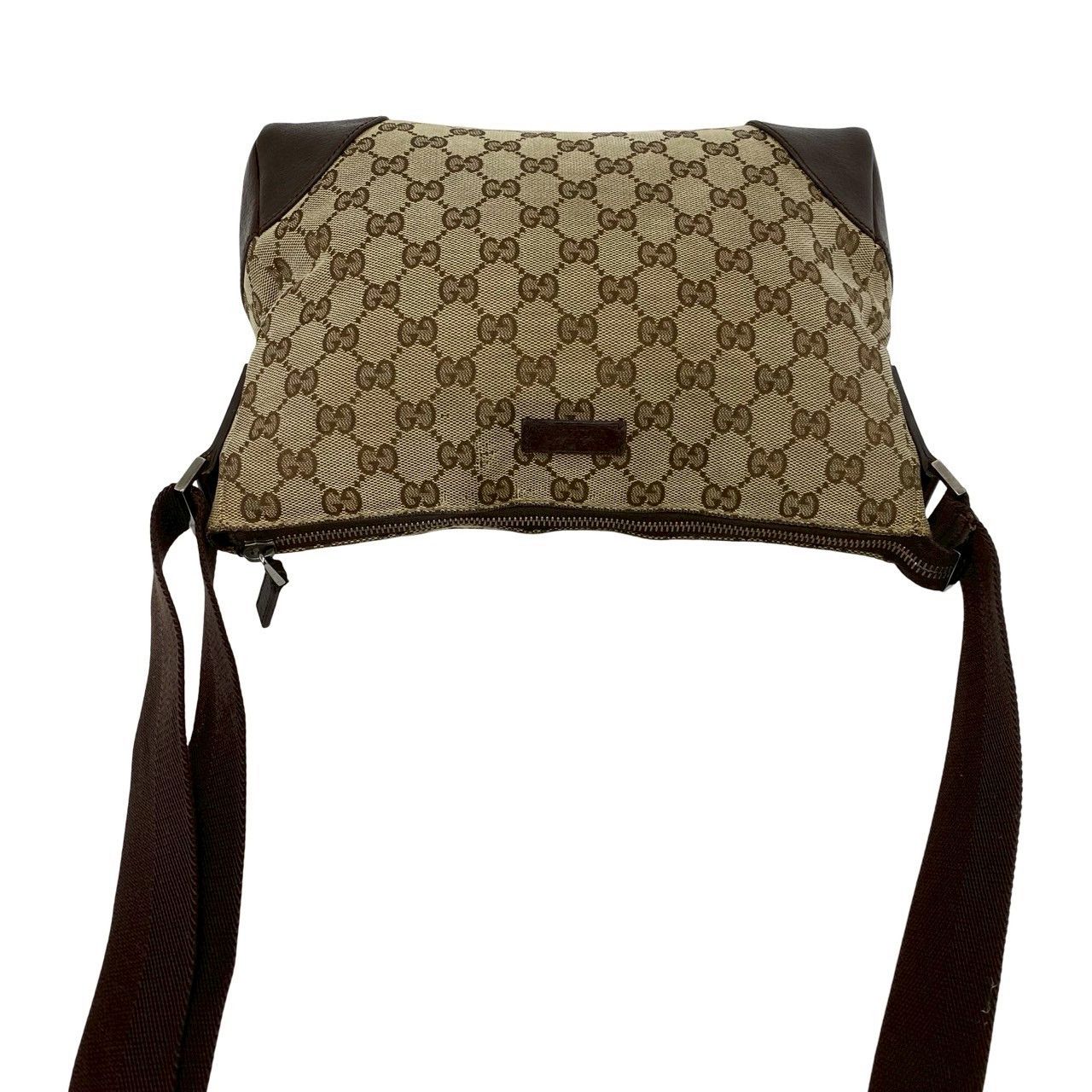 Gucci Gucci Gucci GG Canvas Leather Shoulder Bag Textile Shoulder Bag DUTY FREE for USA Size ONE SIZE - 5 Thumbnail