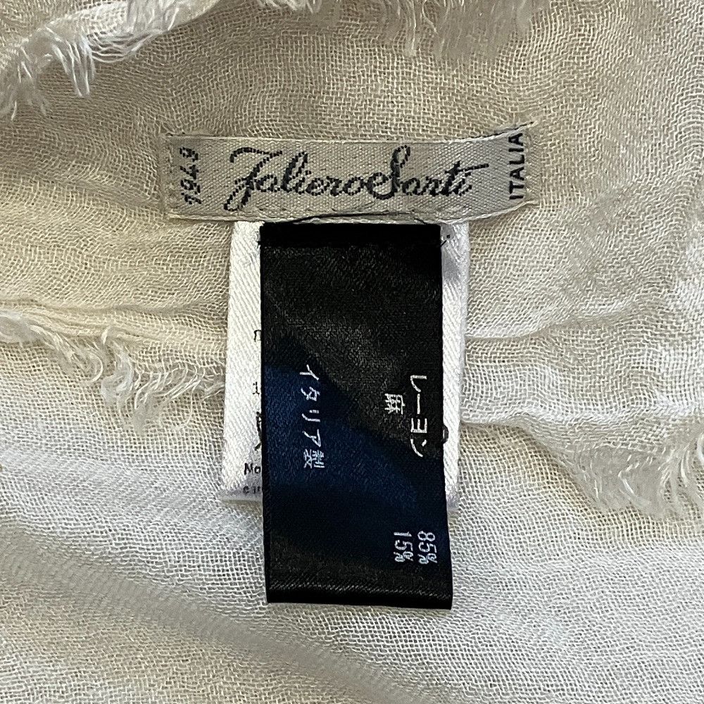 Other Other Faliero Sarti Linen Blend Large Stole Textile Scarf DUTY FREE for USA Size ONE SIZE - 7 Thumbnail