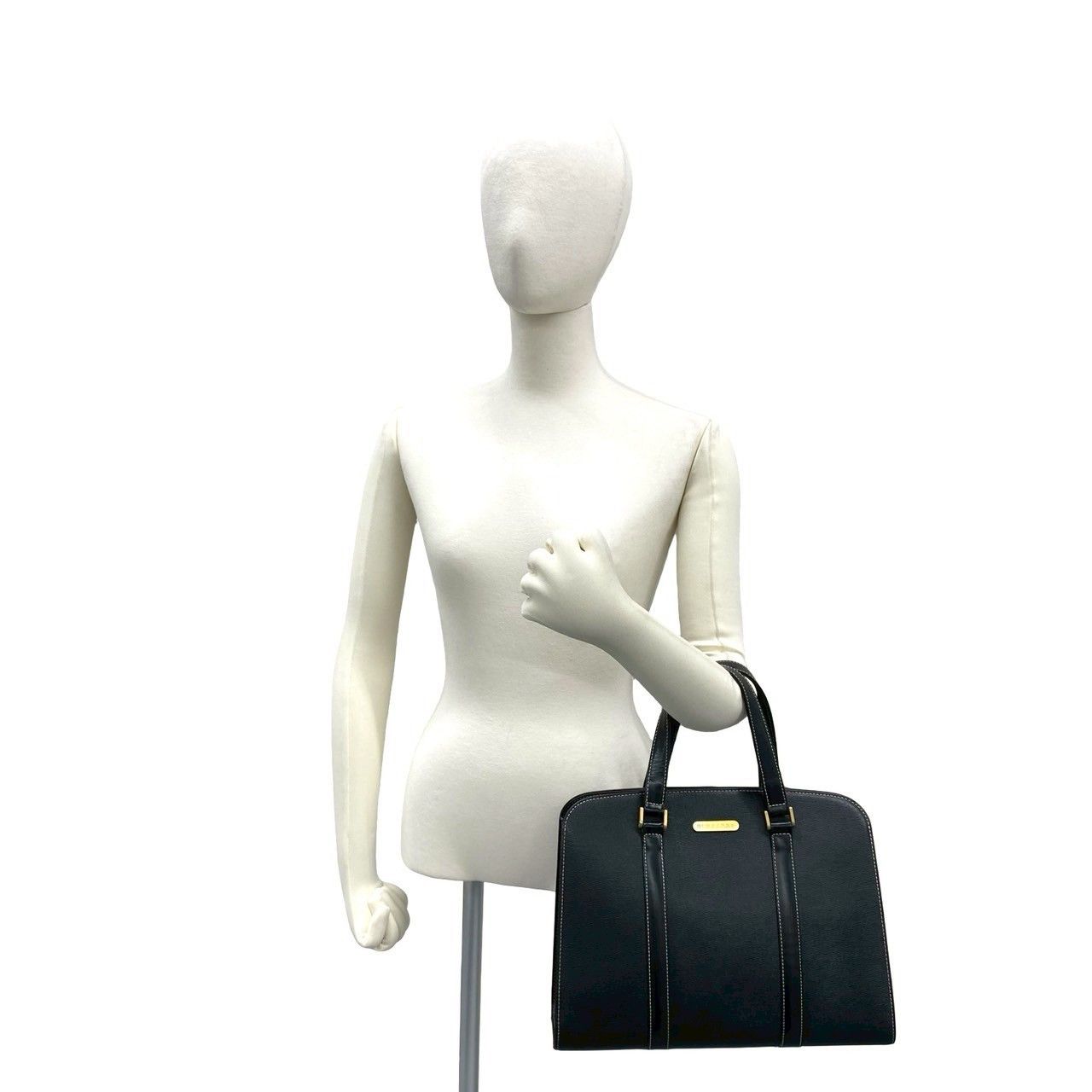 Burberry Burberry Burberry Leather Handbag Leather Tote Bag DUTY FREE for USA Size ONE SIZE - 3 Thumbnail