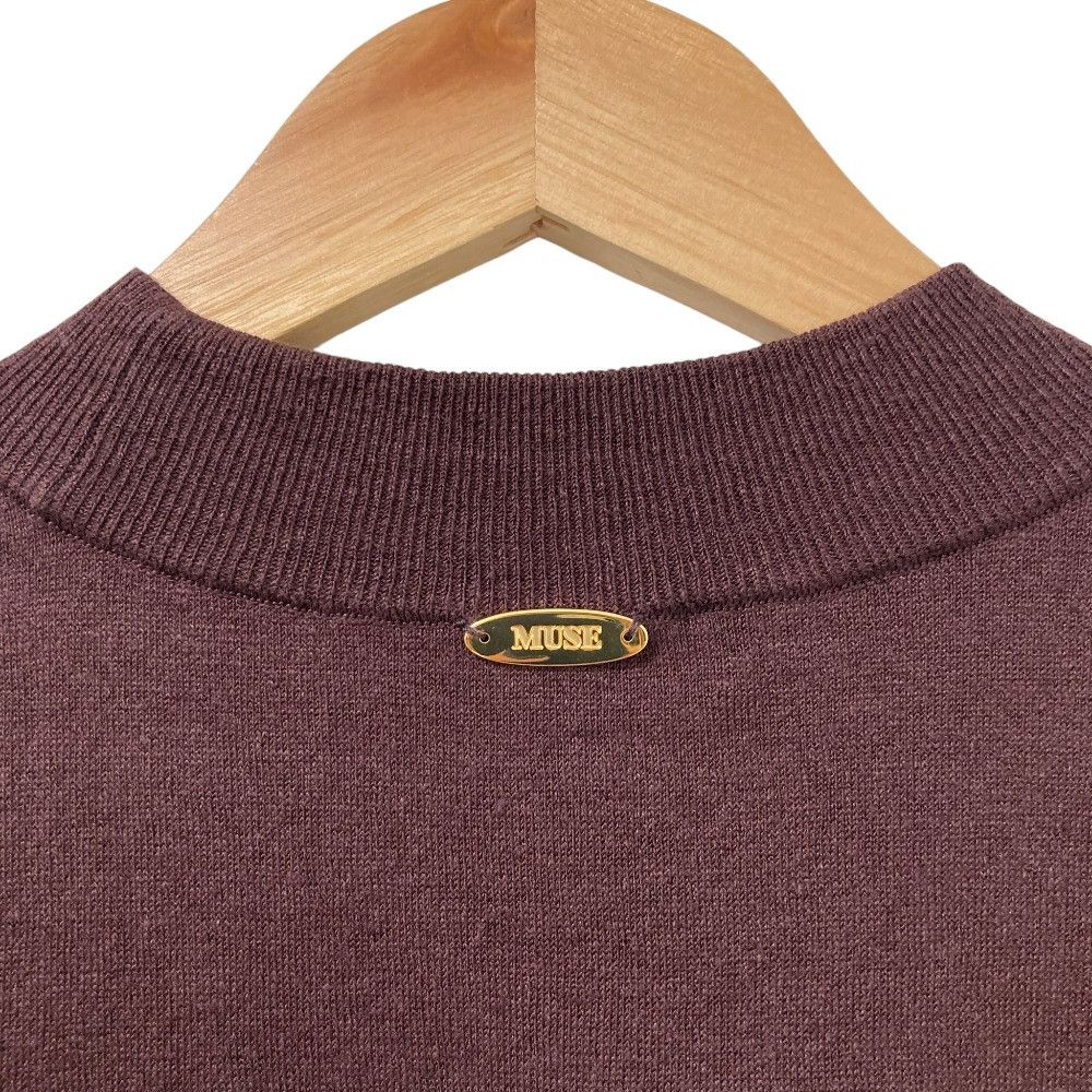 Other Other MUSE de Deuxieme Classe BRONZER RICH sleeveless knit Textile Tops DUTY FREE for USA Size ONE SIZE - 4 Thumbnail