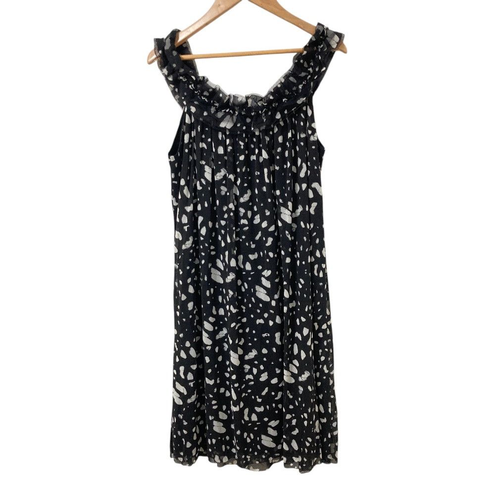 Other Other VIVIENNE TAM Power Net Dot Frill Dress Textile Dresses DUTY FREE for USA Size ONE SIZE - 2 Thumbnail