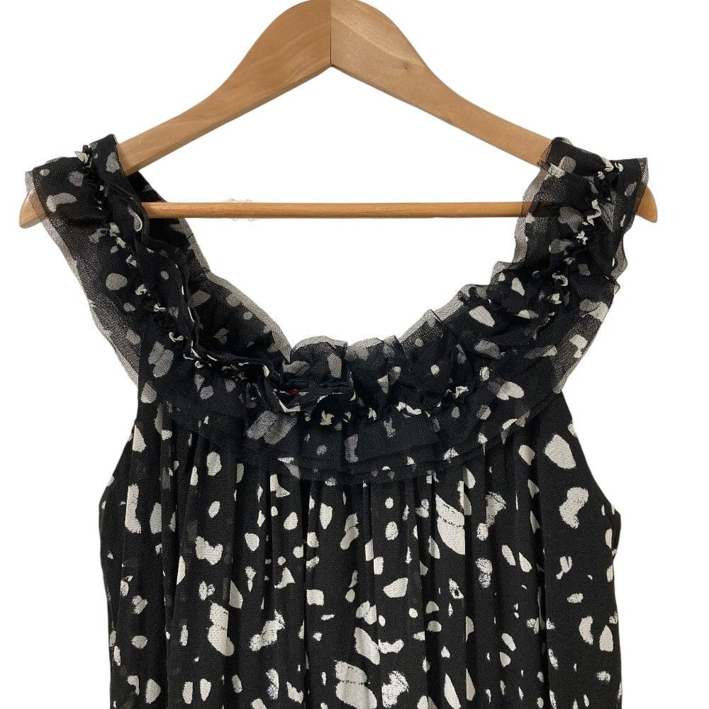 Other Other VIVIENNE TAM Power Net Dot Frill Dress Textile Dresses DUTY FREE for USA Size ONE SIZE - 3 Thumbnail