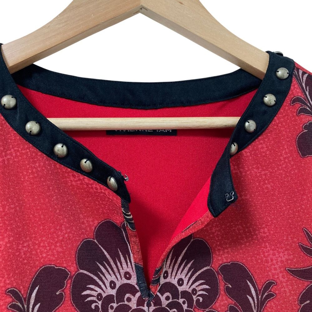 Other Other VIVIENNE TAM Leaf Power Net Blouse Textile Tops DUTY FREE for USA Size ONE SIZE - 3 Thumbnail