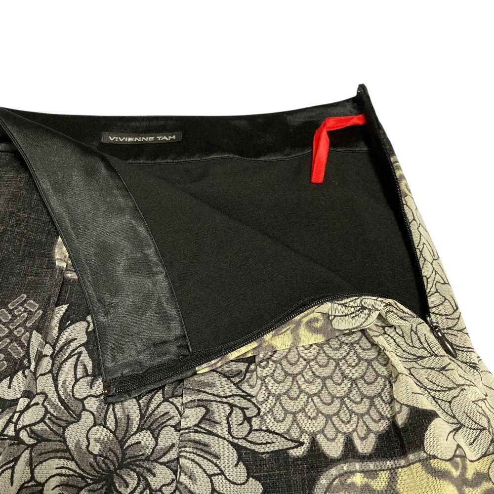 Other Other VIVIENNE TAM Flower Print Power Net Set Up Textile Suits DUTY FREE for USA Size ONE SIZE - 7 Thumbnail