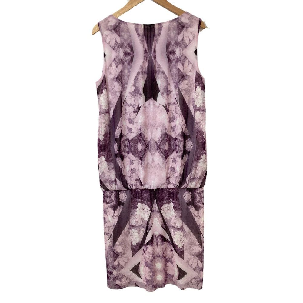Other Other VIVIENNE TAM Flower Geometric Print Mesh Dress Textile Dresses DUTY FREE for USA Size ONE SIZE - 2 Thumbnail