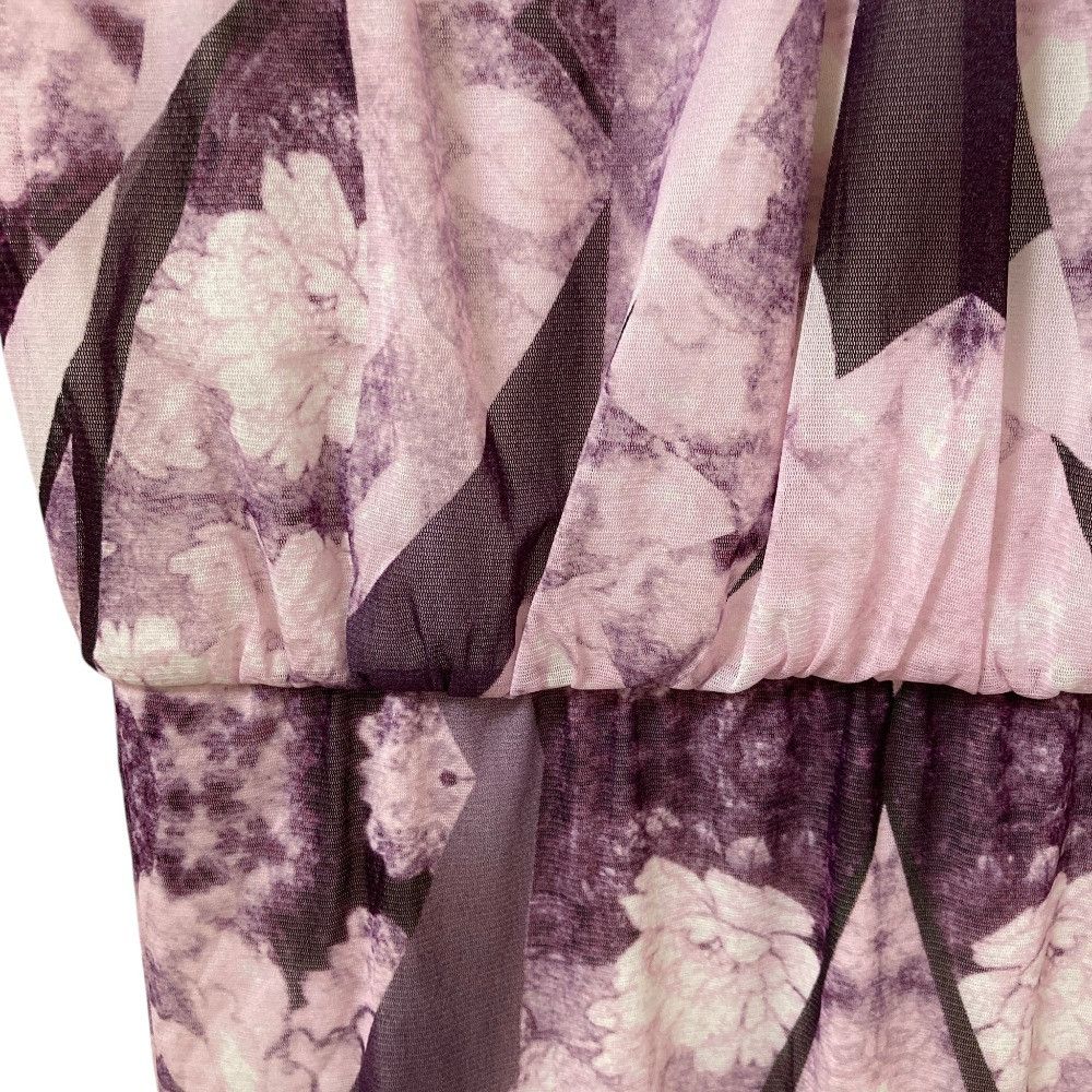 Other Other VIVIENNE TAM Flower Geometric Print Mesh Dress Textile Dresses DUTY FREE for USA Size ONE SIZE - 4 Thumbnail