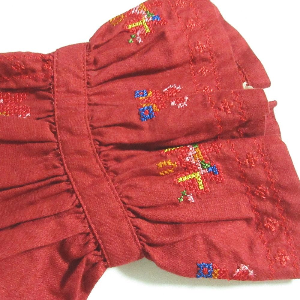 Other Other PINK HOUSE Embroidered Ribbon Blouse Textile Tops DUTY FREE for USA Size ONE SIZE - 5 Thumbnail