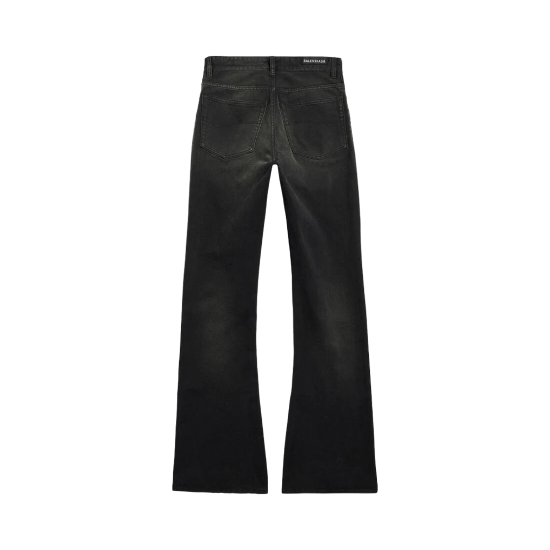 Balenciaga bootcut pants in black soft denim Size US 31 - 2 Thumbnail
