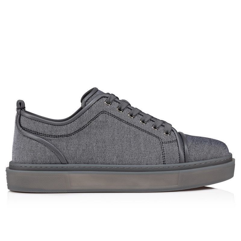 Christian Louboutin Adolon Junior Lin Sneaker in Grey Size US 12 / EU 45 - 2 Thumbnail