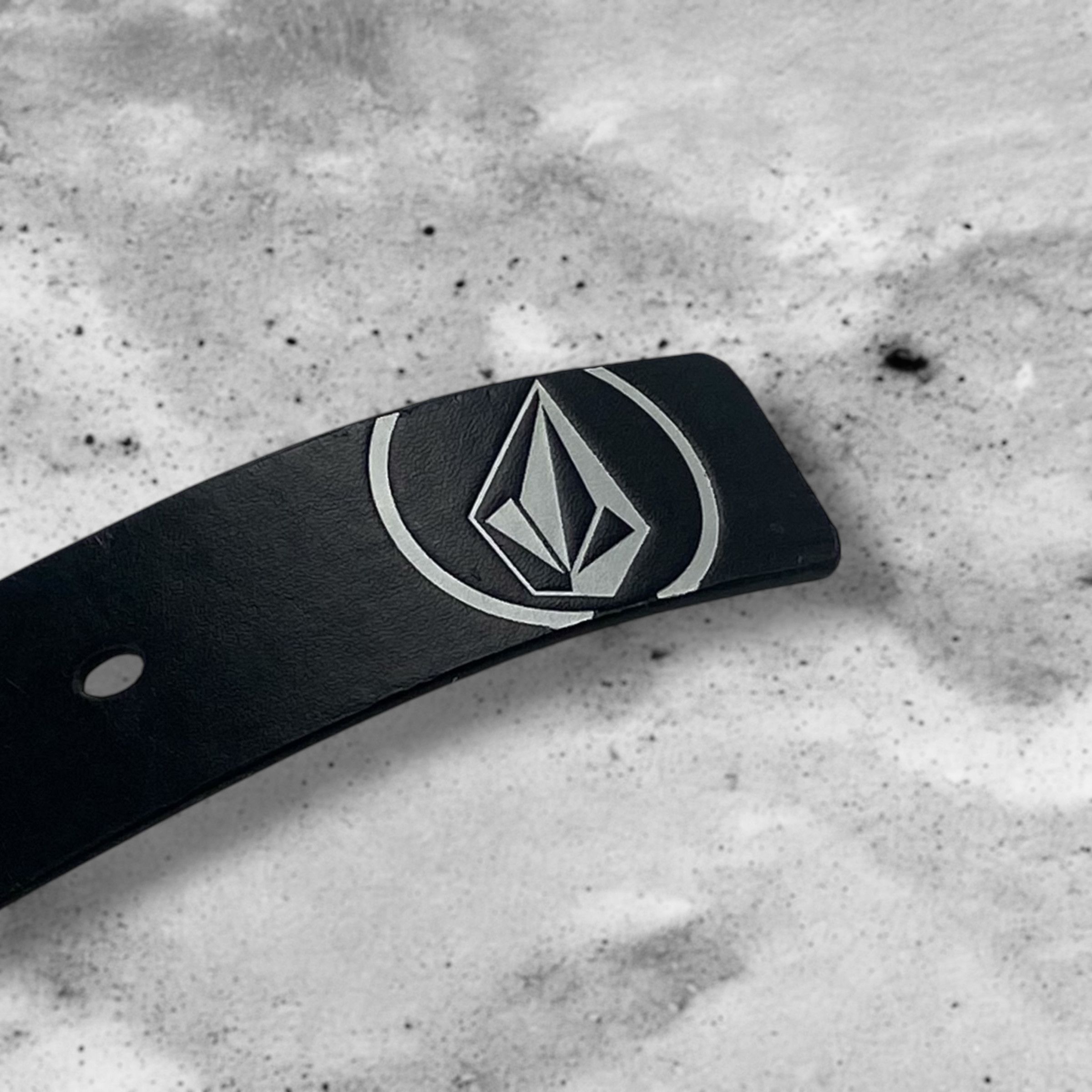 Volcom Volcom 00s Leather Belt Black Size 32 Size ONE SIZE - 5 Thumbnail