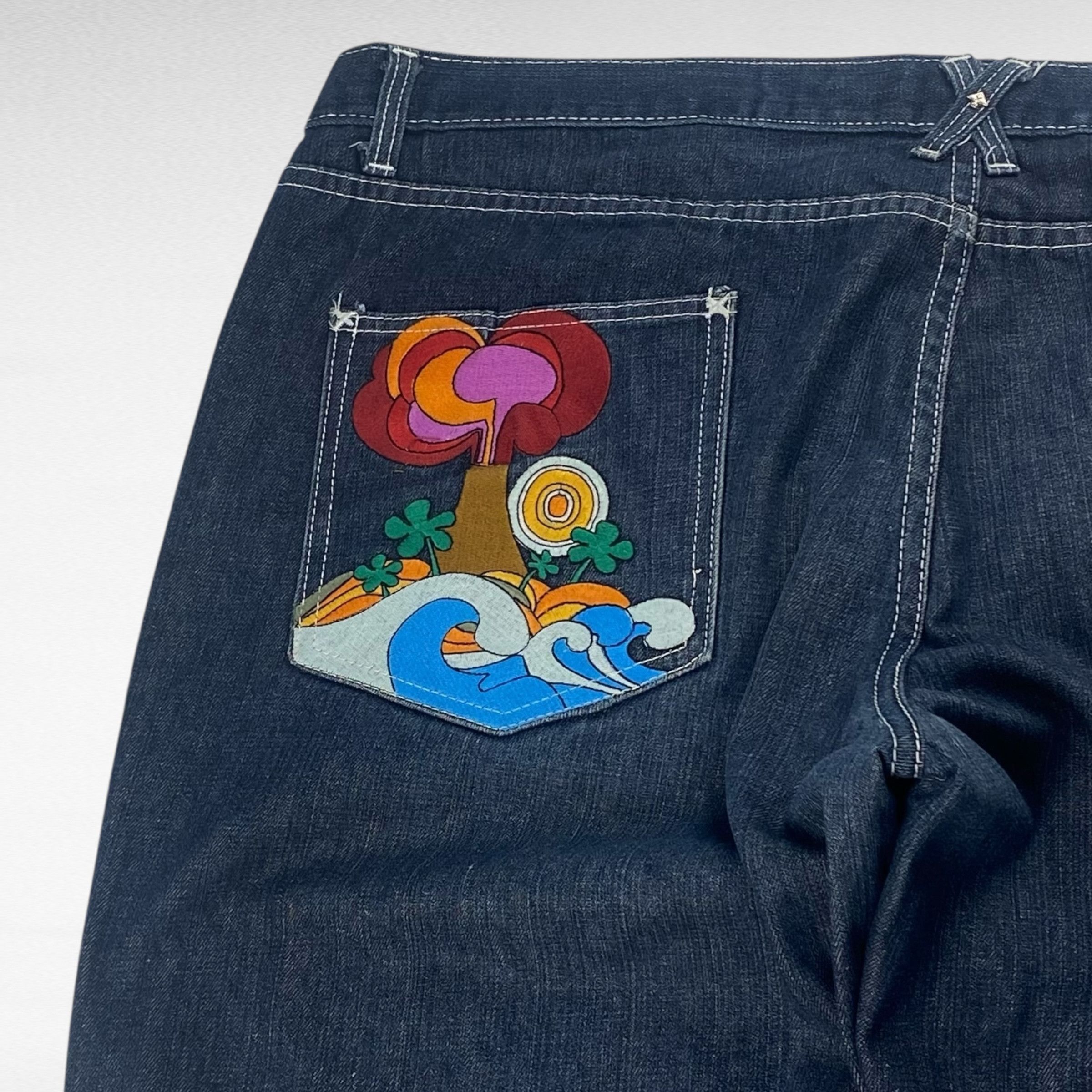 Vintage unknown Pants Size W44 Size US 32 / EU 48 - 3 Thumbnail