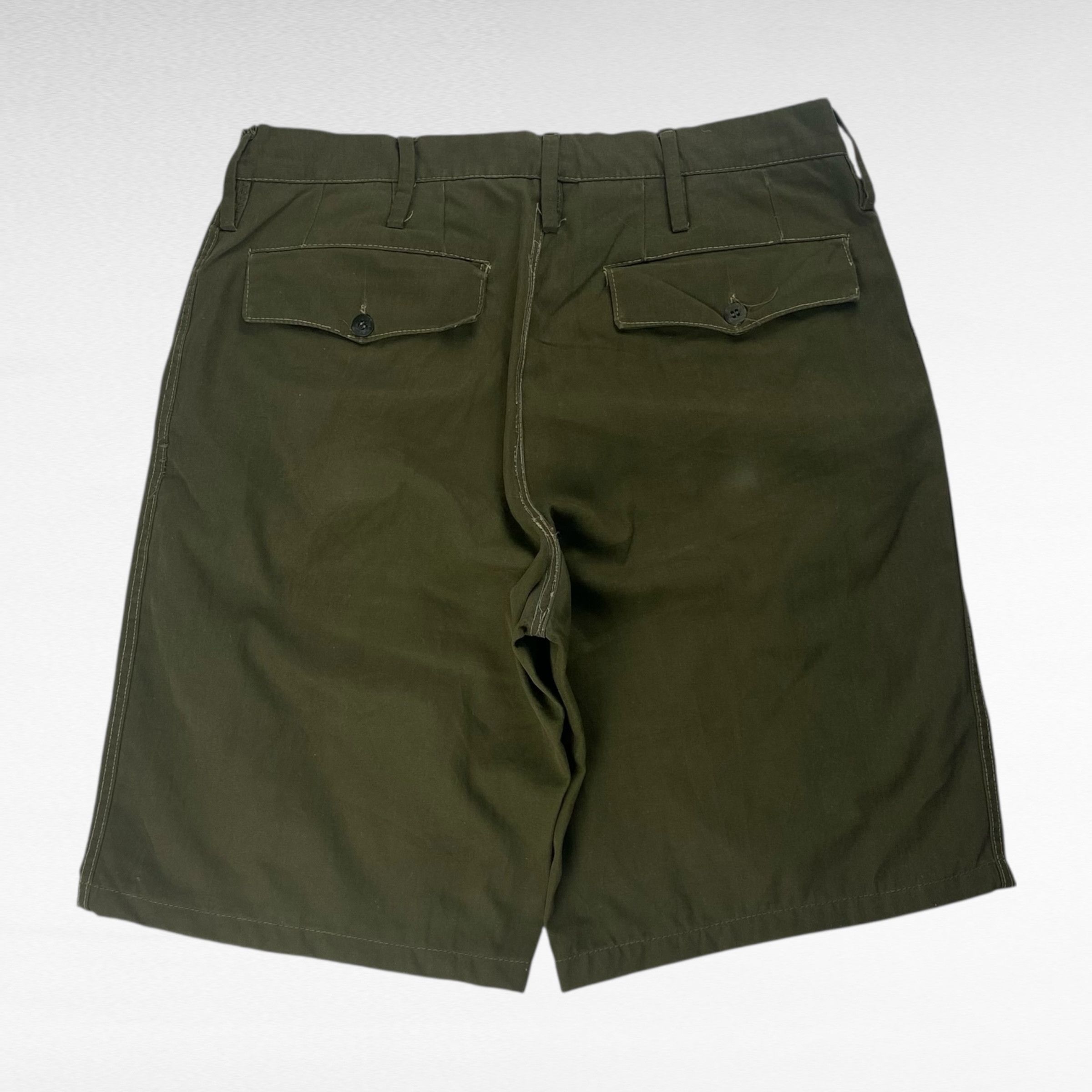 Vintage Italian army Green Size W33 Size US 33 - 2 Thumbnail