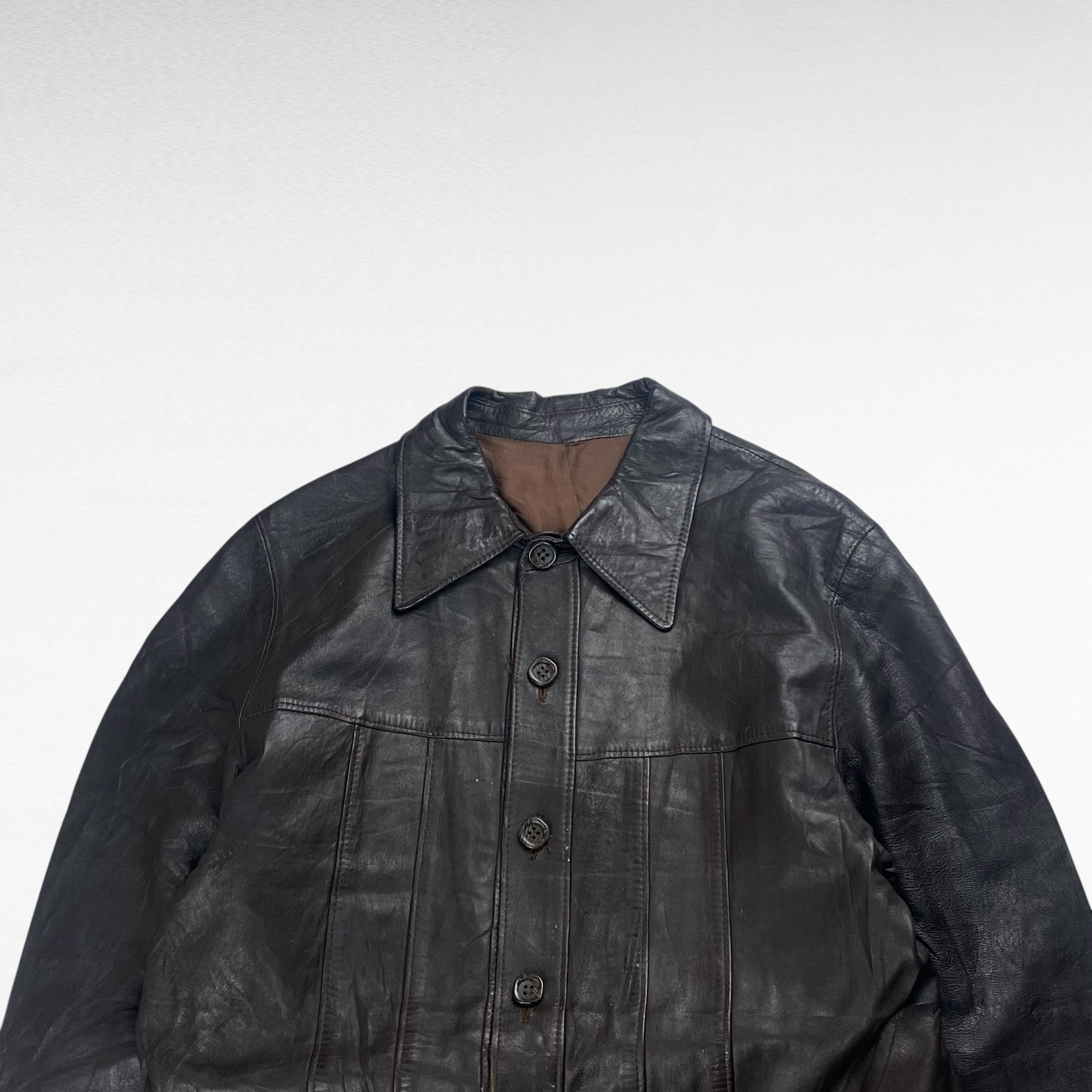 Vintage unknown Leather Coat Size M Size US M / EU 48-50 / 2 - 5 Thumbnail