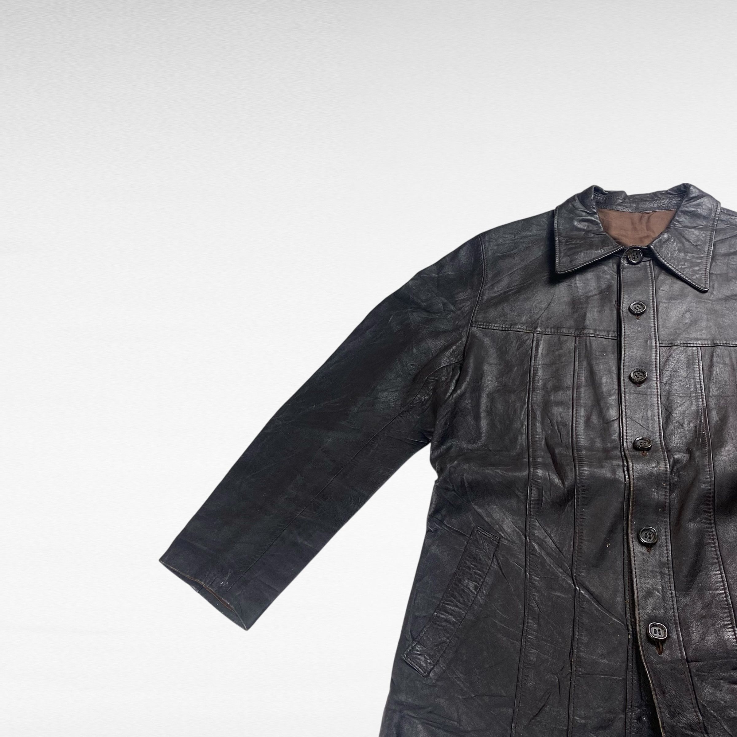 Vintage unknown Leather Coat Size M Size US M / EU 48-50 / 2 - 3 Thumbnail