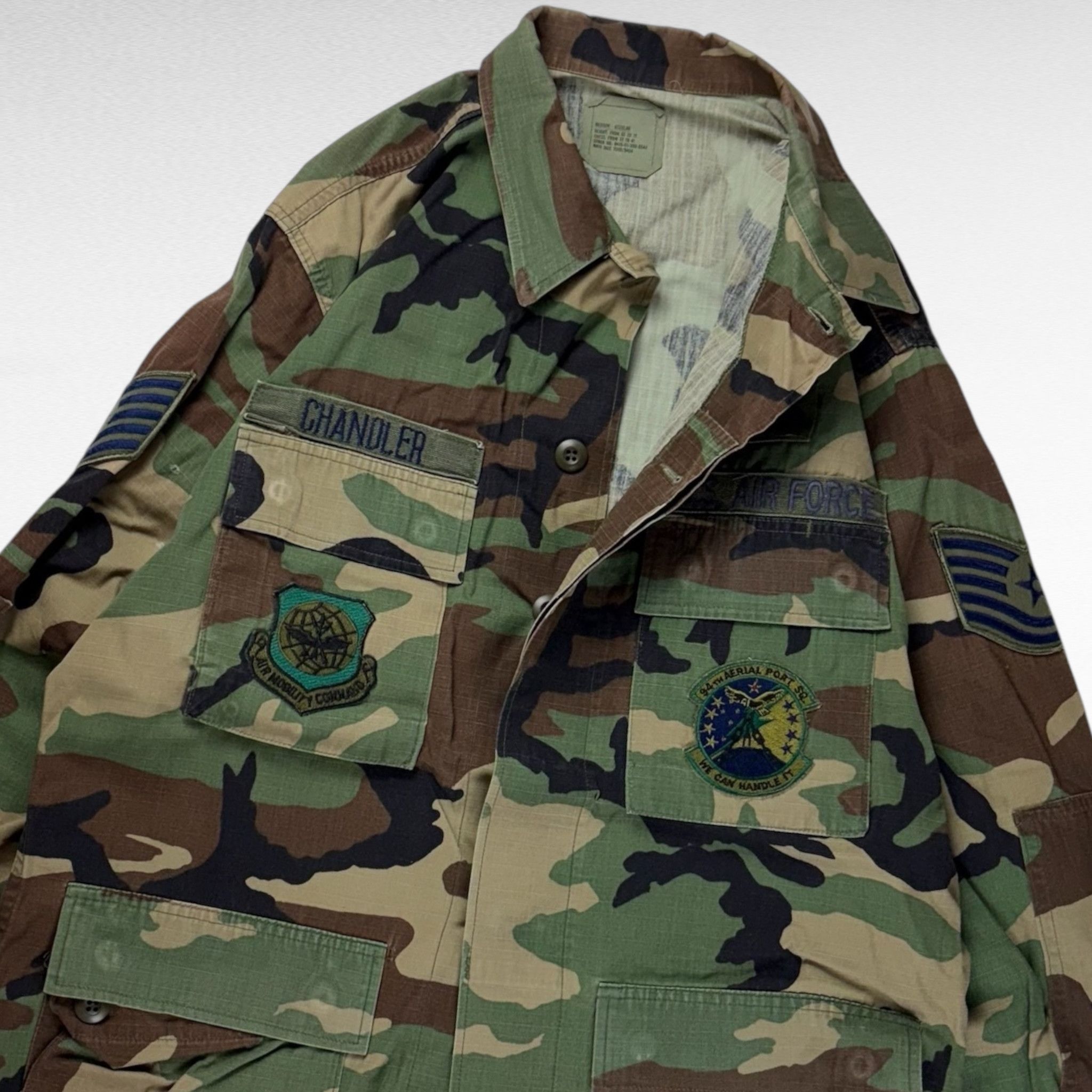 Japanese Brand US.AIR FORCE() 90s Jacket Size L Size US L / EU 52-54 / 3 - 3 Thumbnail