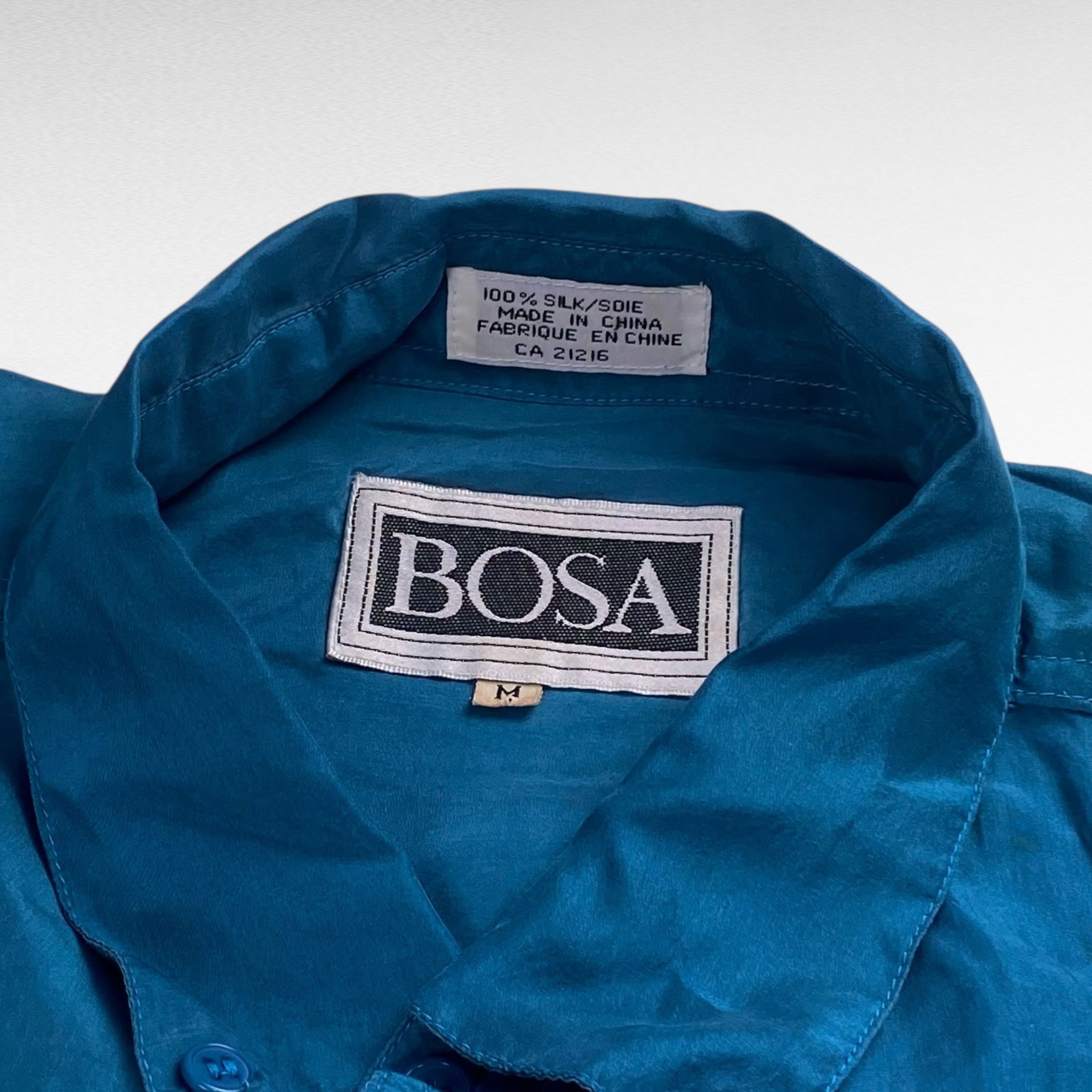 Vintage BOSA BD Silk Shirt Size M Size US M / EU 48-50 / 2 - 5 Thumbnail