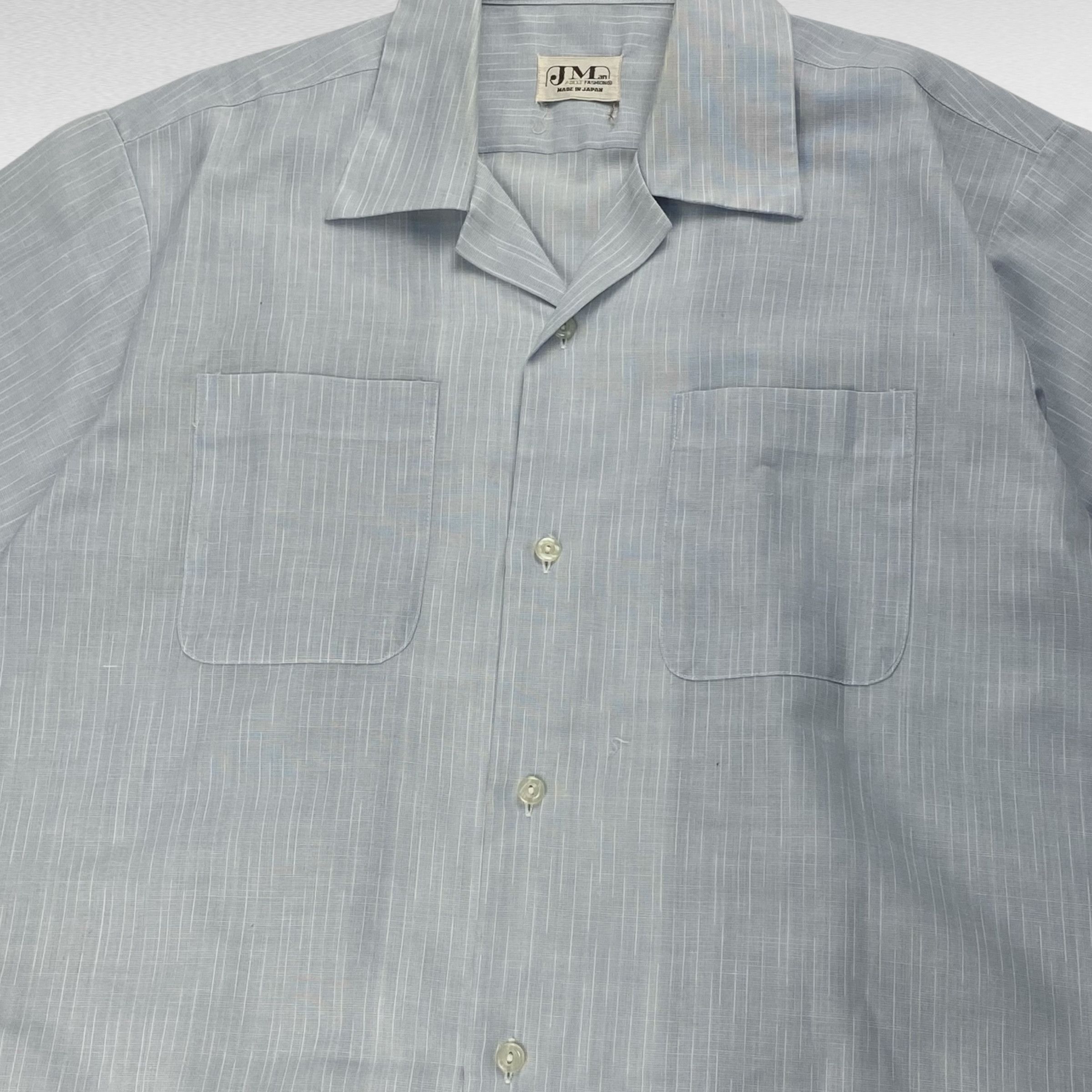 Vintage JM Open Collar Shirt Size L Size US L / EU 52-54 / 3 - 5 Thumbnail