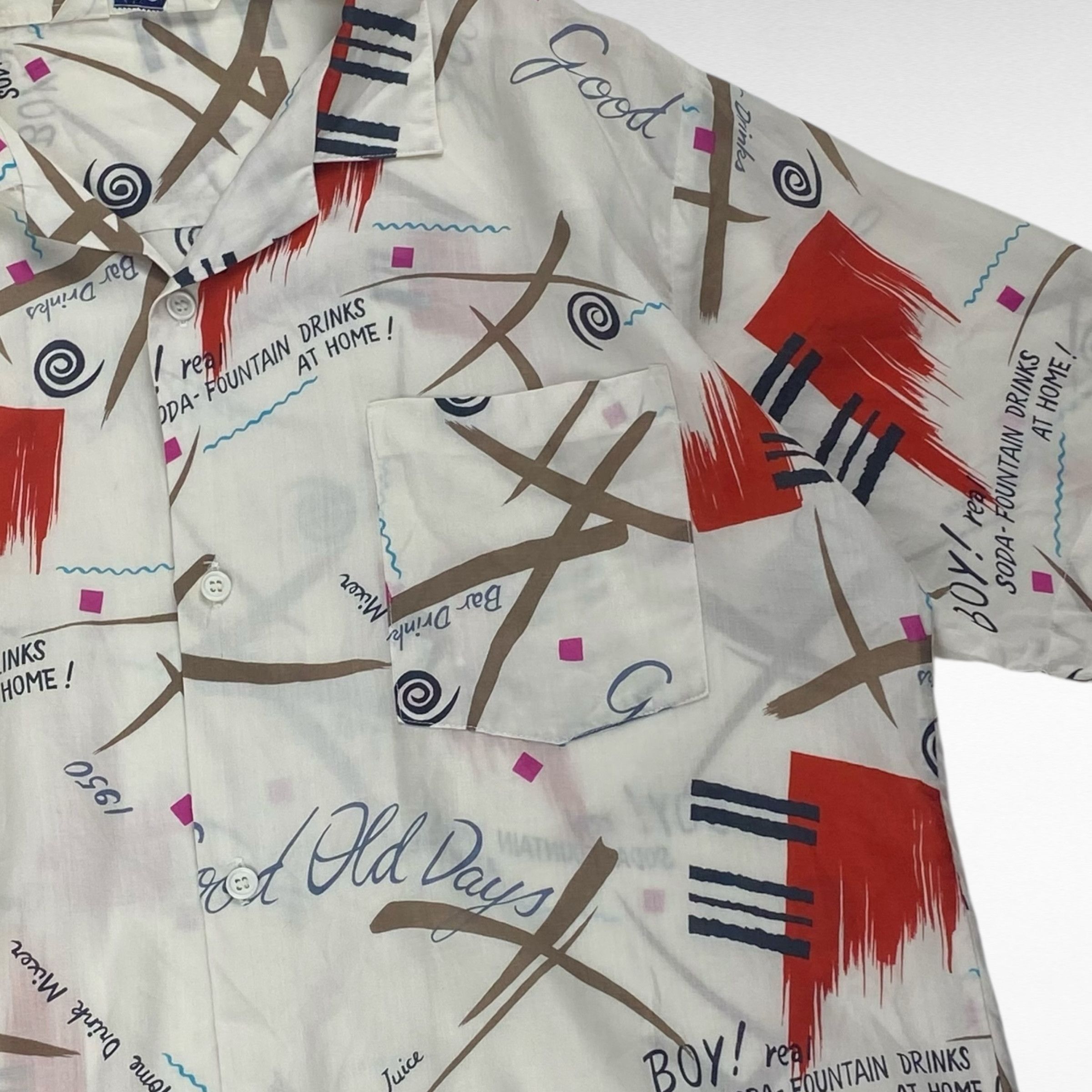 Vintage y.jac Open Collar Shirt Size L Size US L / EU 52-54 / 3 - 5 Thumbnail