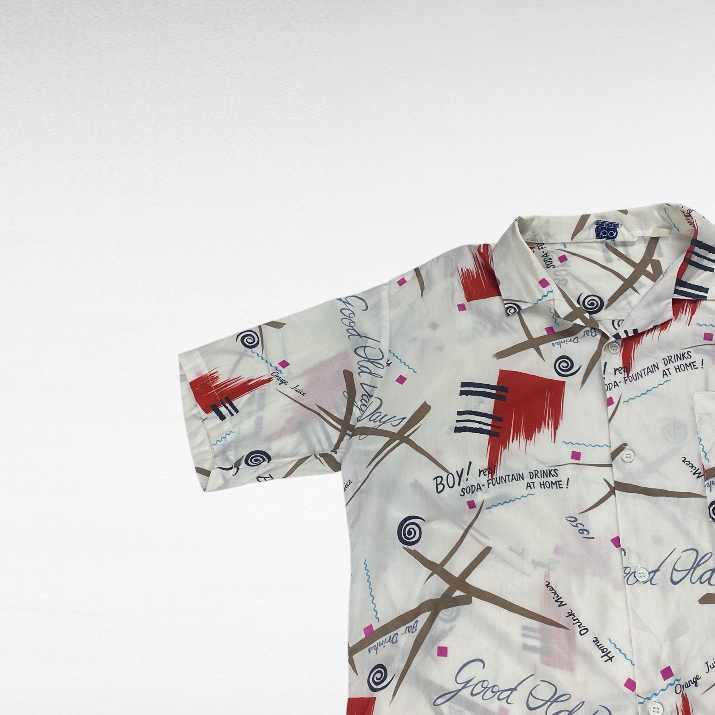 Vintage y.jac Open Collar Shirt Size L Size US L / EU 52-54 / 3 - 3 Thumbnail