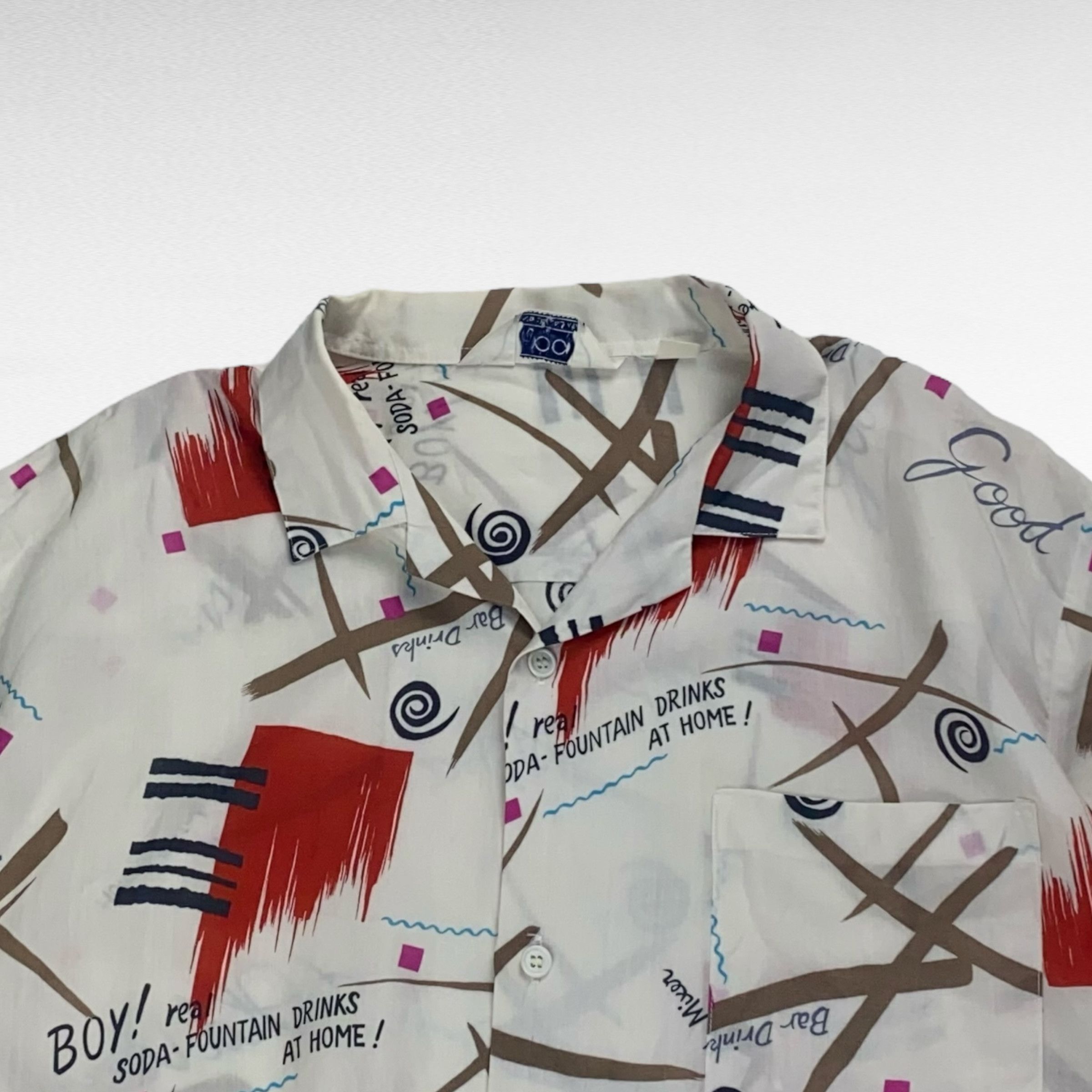 Vintage y.jac Open Collar Shirt Size L Size US L / EU 52-54 / 3 - 4 Thumbnail