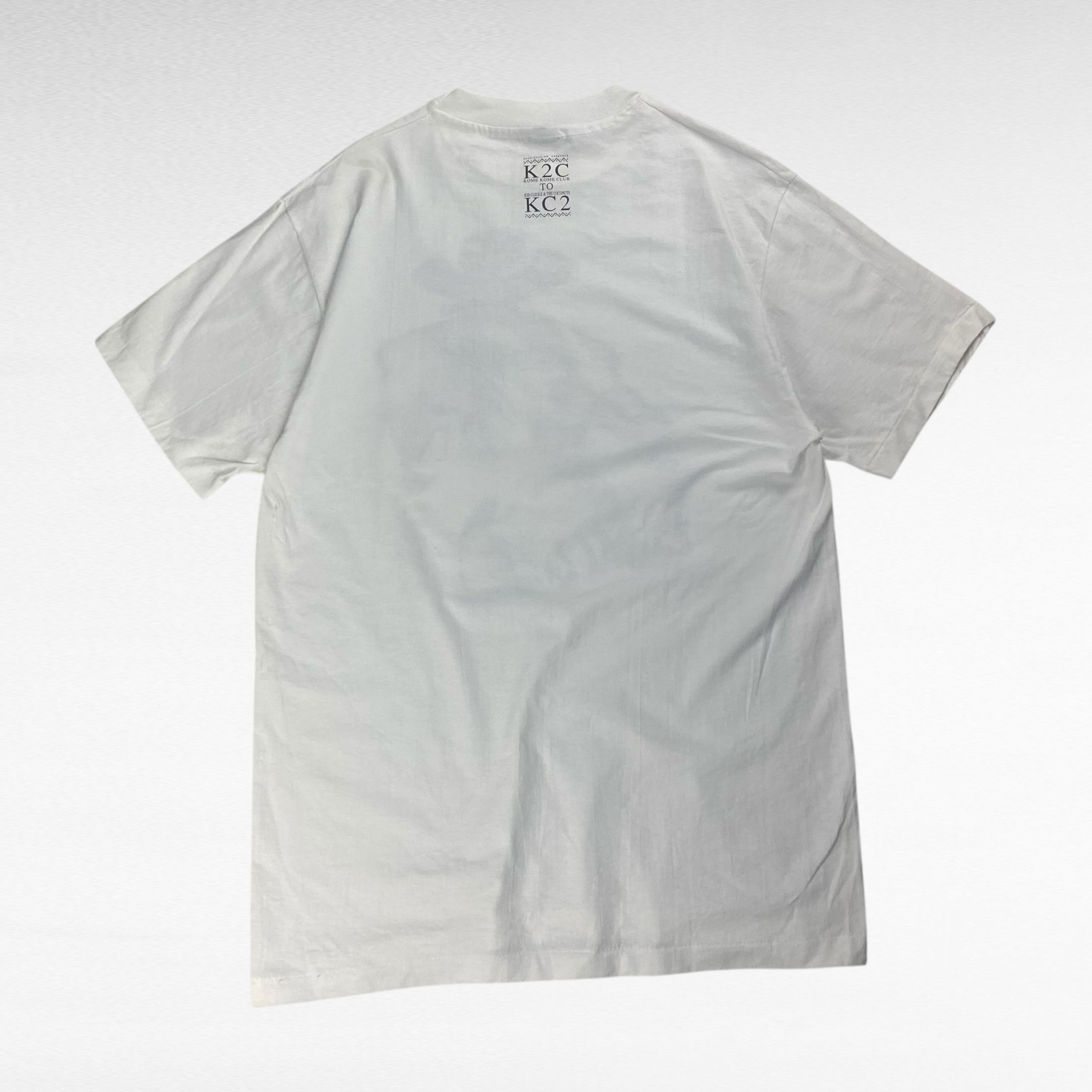 Vintage K2C 90s T-Shirt White Size M Size US M / EU 48-50 / 2 - 2 Thumbnail