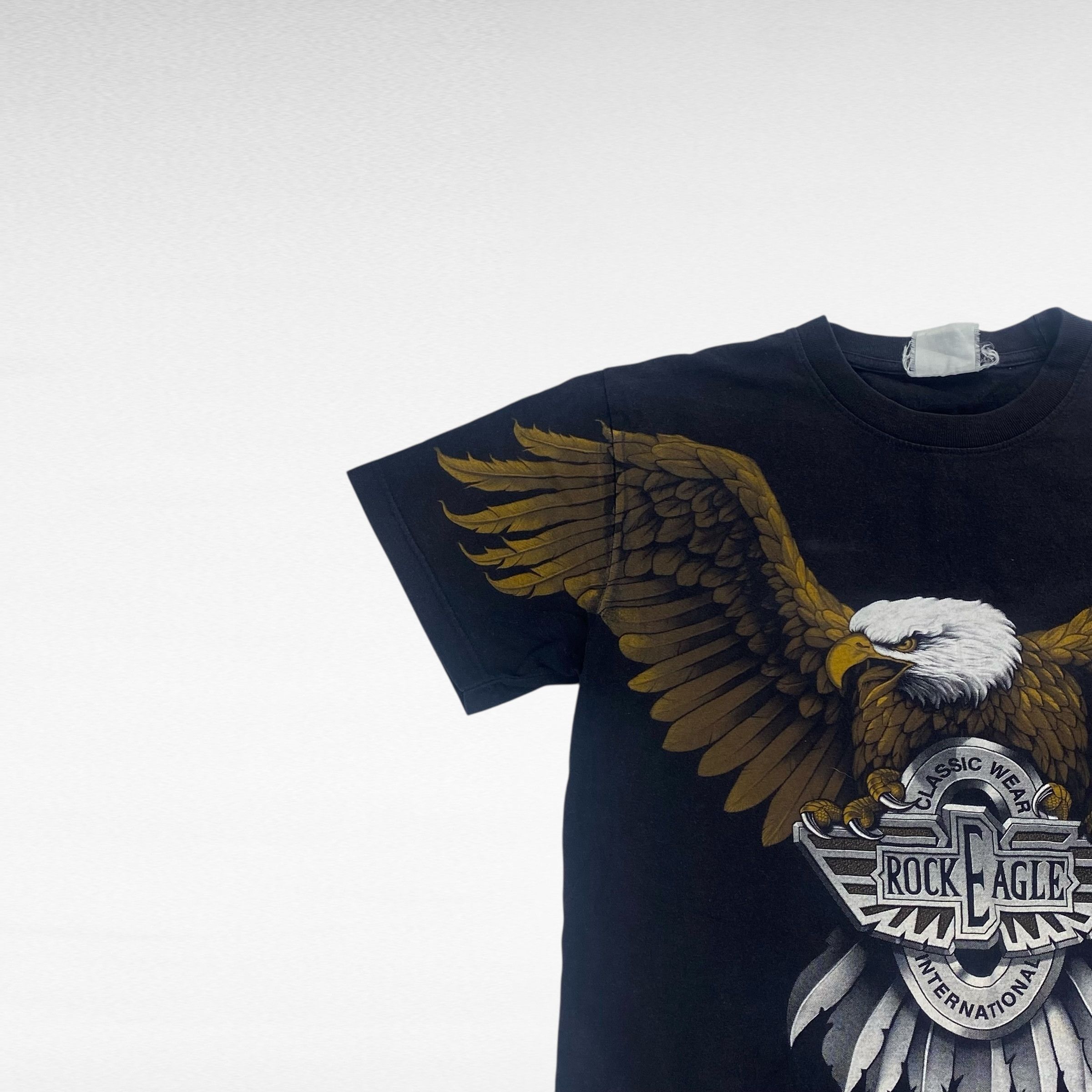 Vintage ROCK EAGLE 00s T-Shirt Black Size M Size US M / EU 48-50 / 2 - 3 Thumbnail