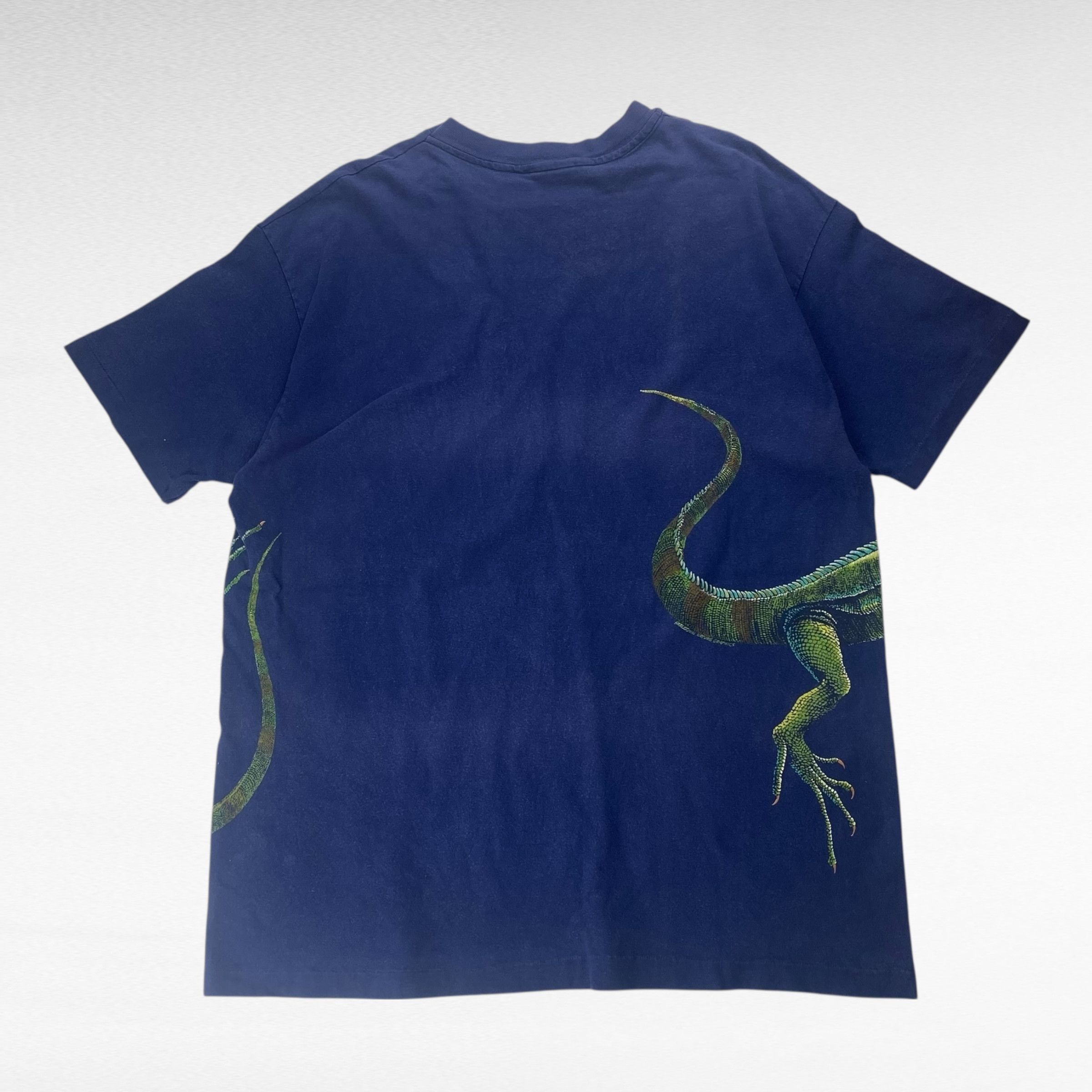 Vintage unknown 90s T-Shirt Blue Size L Size US L / EU 52-54 / 3 - 2 Thumbnail