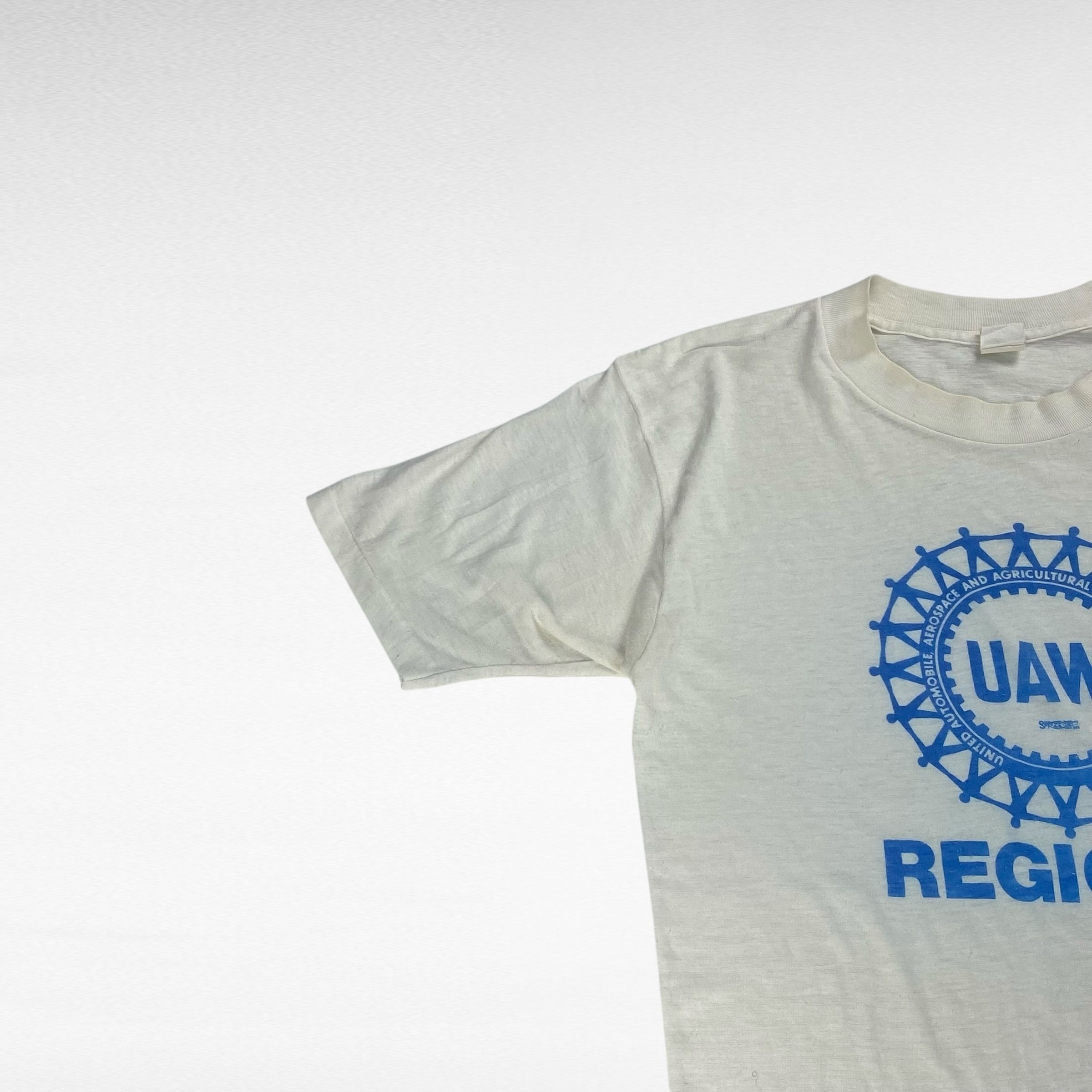 Vintage unknown 80s Print T-Shirt White Size M Size US M / EU 48-50 / 2 - 3 Thumbnail