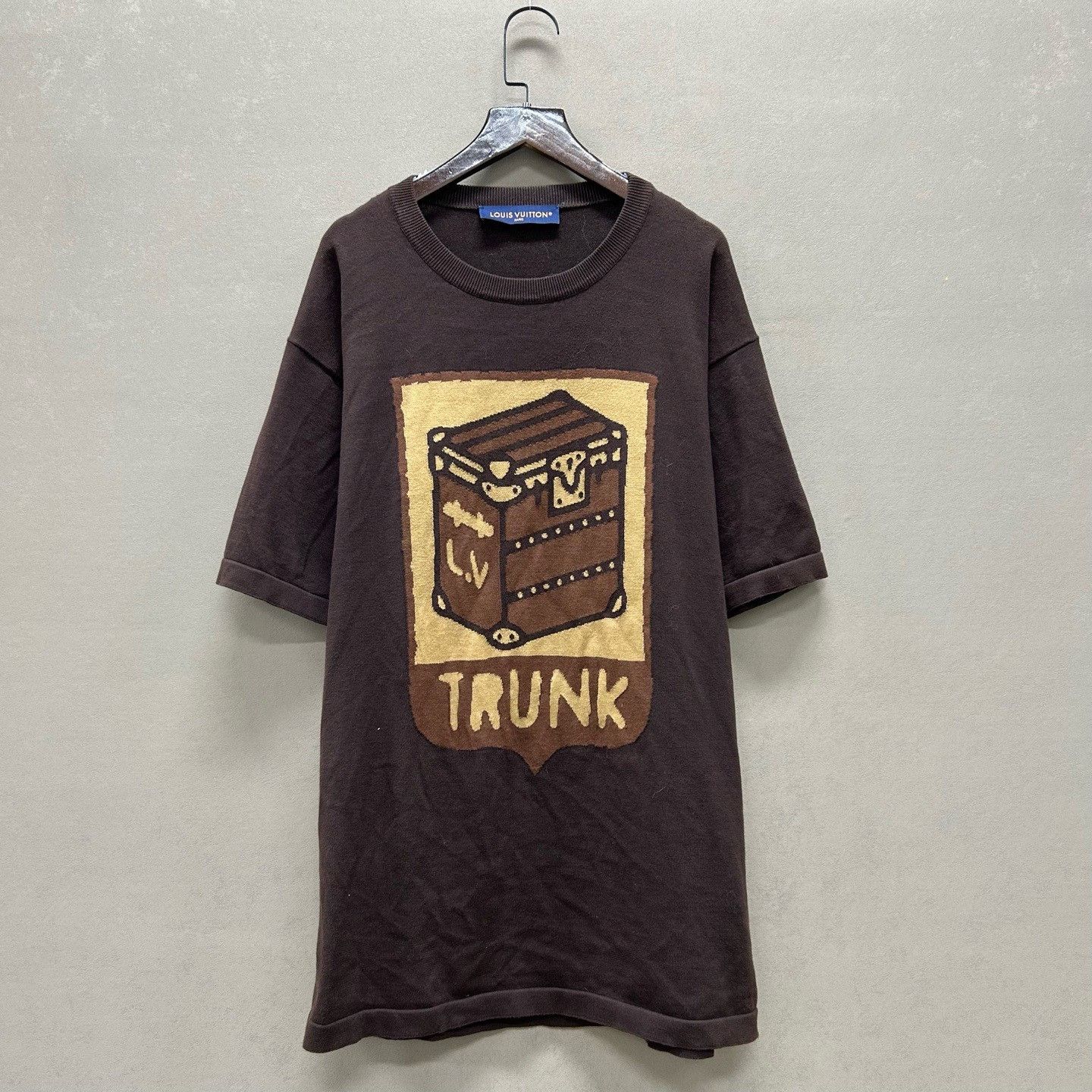 Louis Vuitton Louis Vuitton Trunk Lovers Knit T-Shirt Size XL Size US XL / EU 56 / 4 - 2 Thumbnail