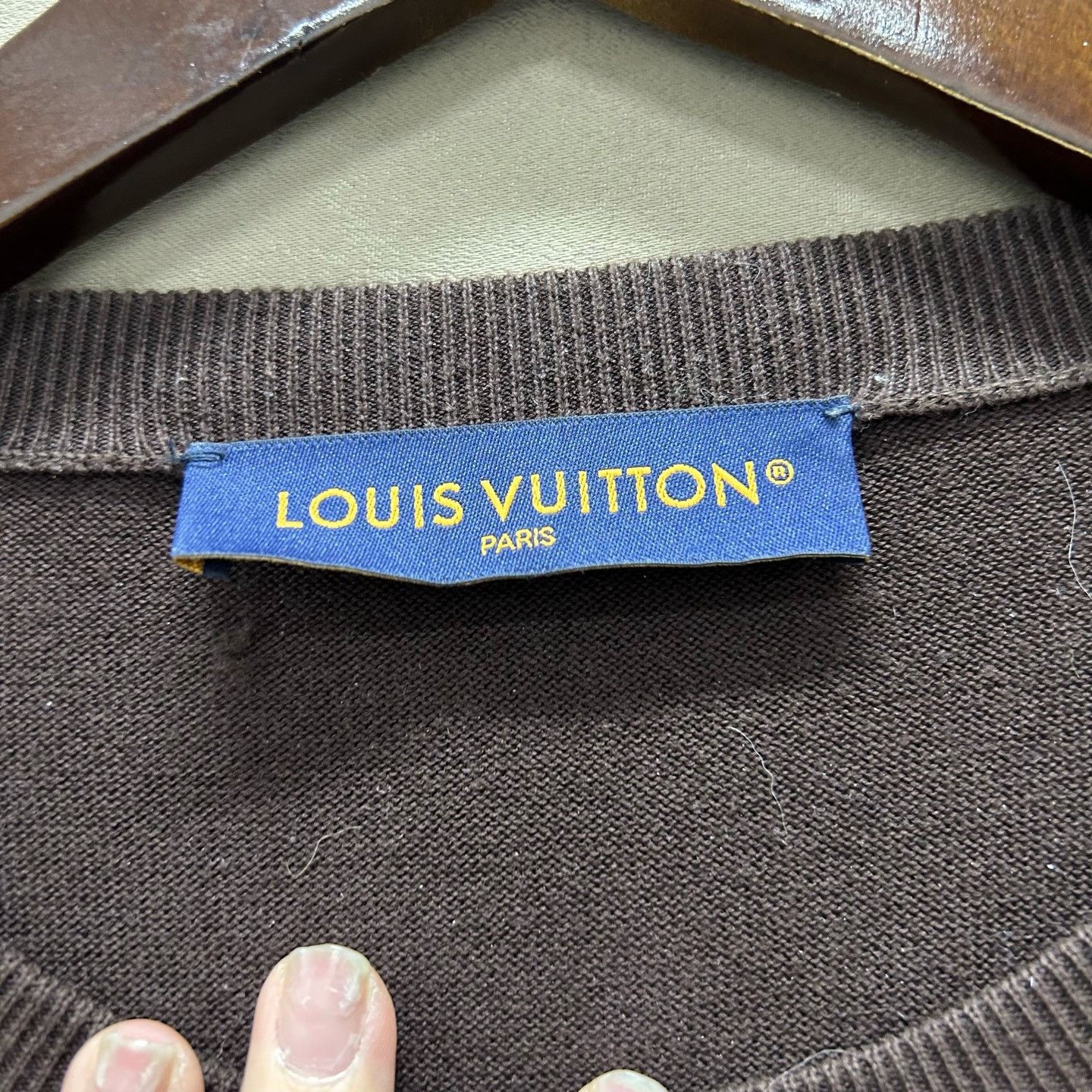 Louis Vuitton Louis Vuitton Trunk Lovers Knit T-Shirt Size XL Size US XL / EU 56 / 4 - 4 Thumbnail