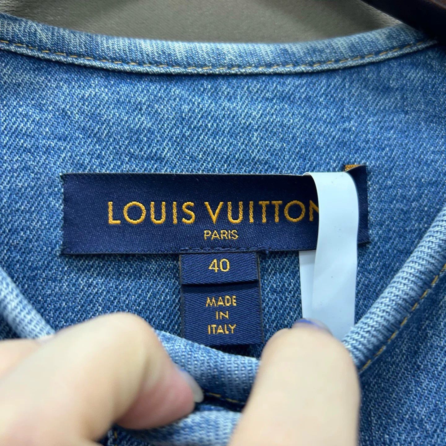 Louis Vuitton Louis Vuitton Patchwork Denim Jacket Size 40 Size S / US 4 / IT 40 - 4 Thumbnail