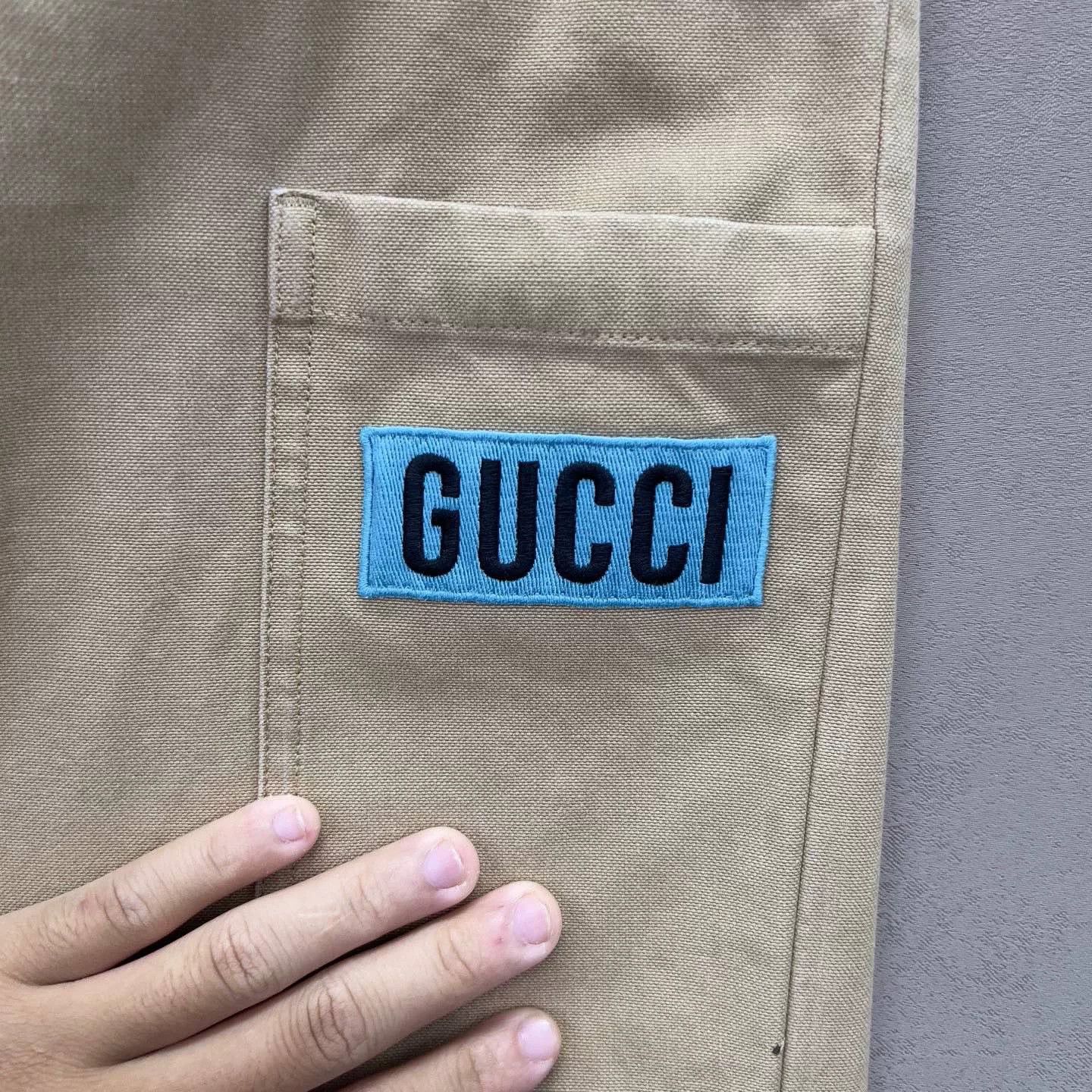 Gucci Gucci Patch Logo Casual Pants Size 48 Size US 32 / EU 48 - 4 Thumbnail