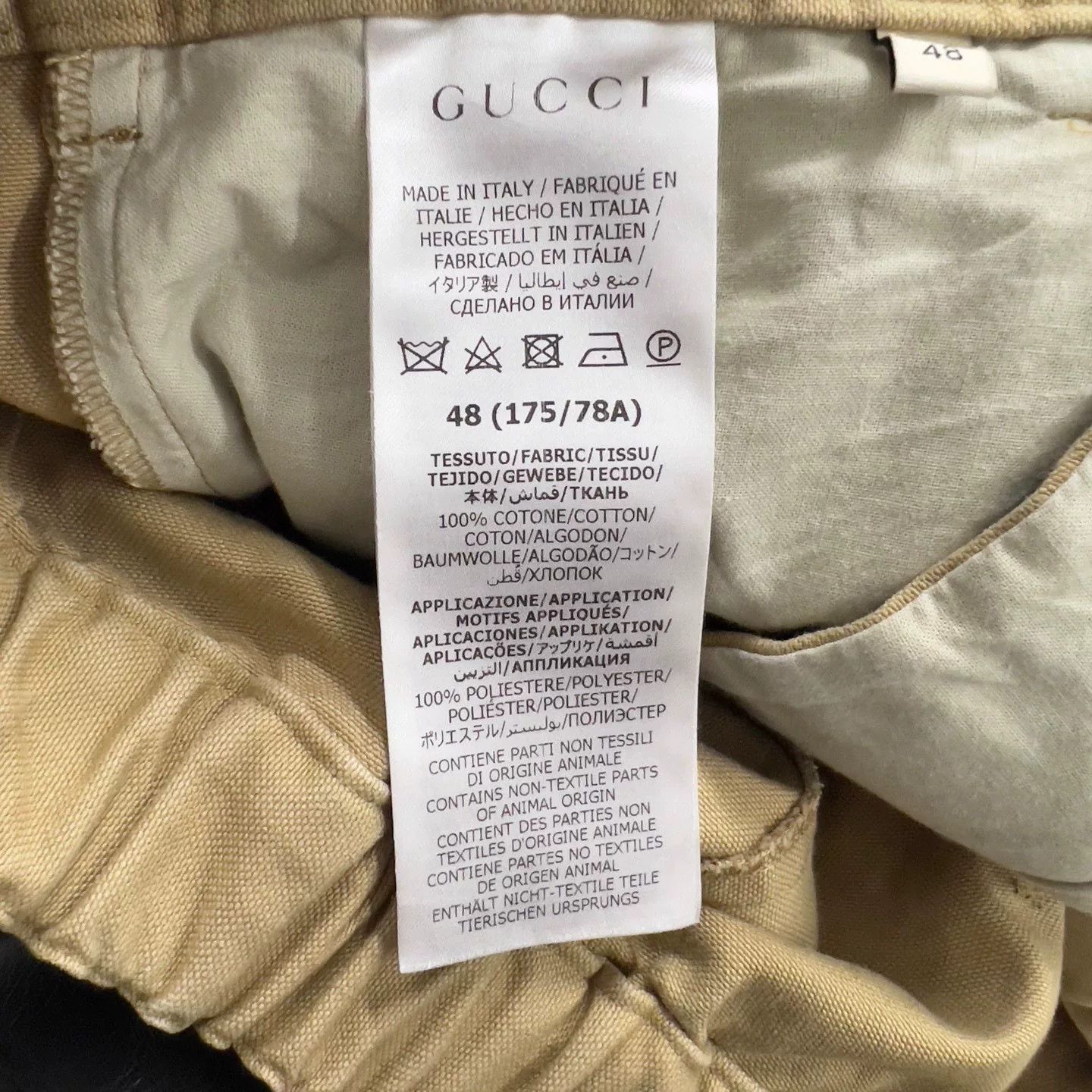 Gucci Gucci Patch Logo Casual Pants Size 48 Size US 32 / EU 48 - 5 Thumbnail