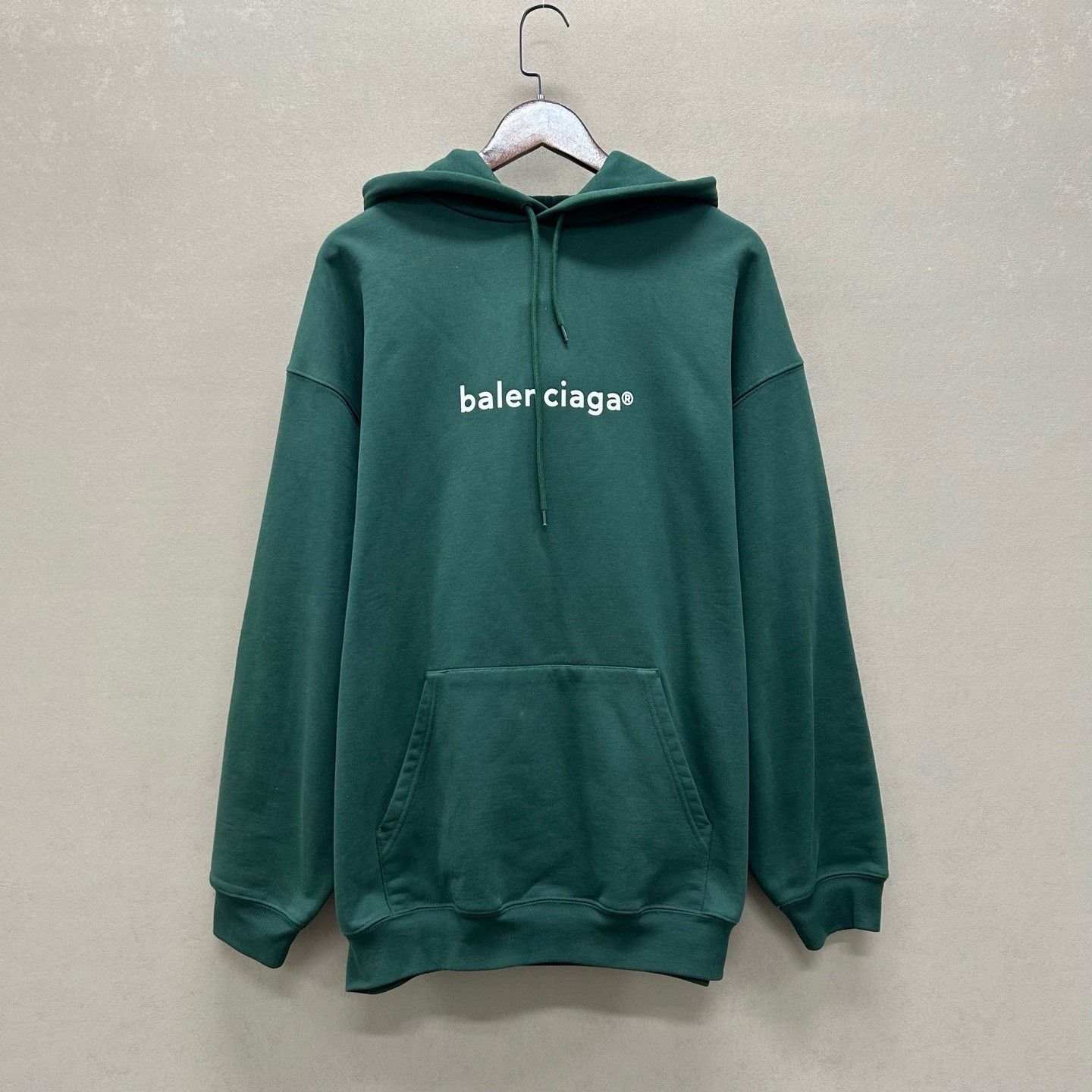Balenciaga Balenciaga Green Hoodie Size XL Size US XL / EU 56 / 4 - 2 Thumbnail