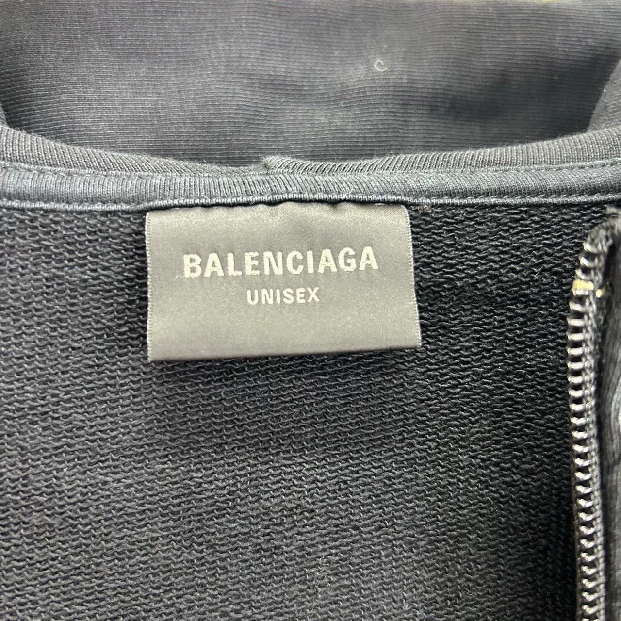 Balenciaga Balenciaga Logo Zip Hoodie Size 3 Size US L / EU 52-54 / 3 - 4 Thumbnail