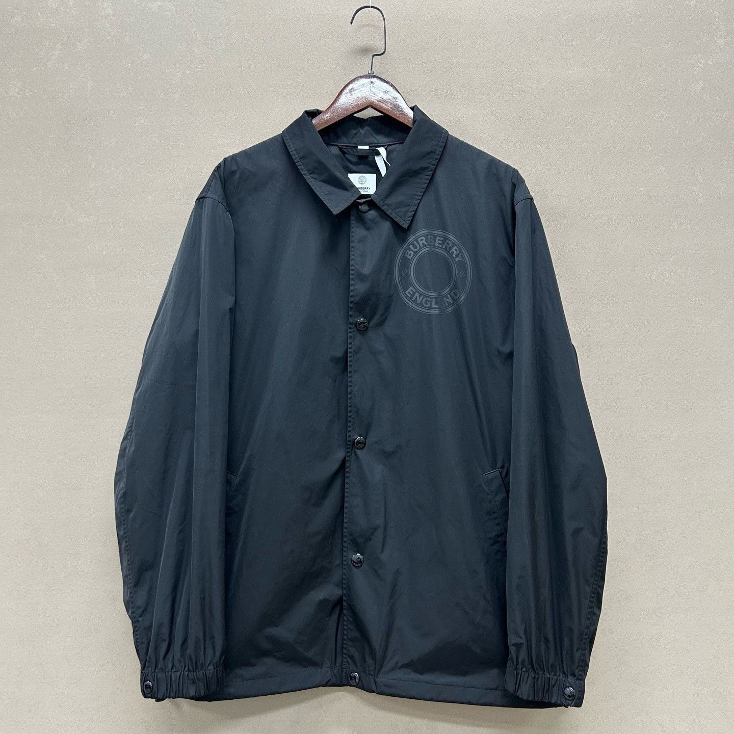 Burberry Burberry Logo Coach Jacket Size L Size US L / EU 52-54 / 3 - 2 Thumbnail