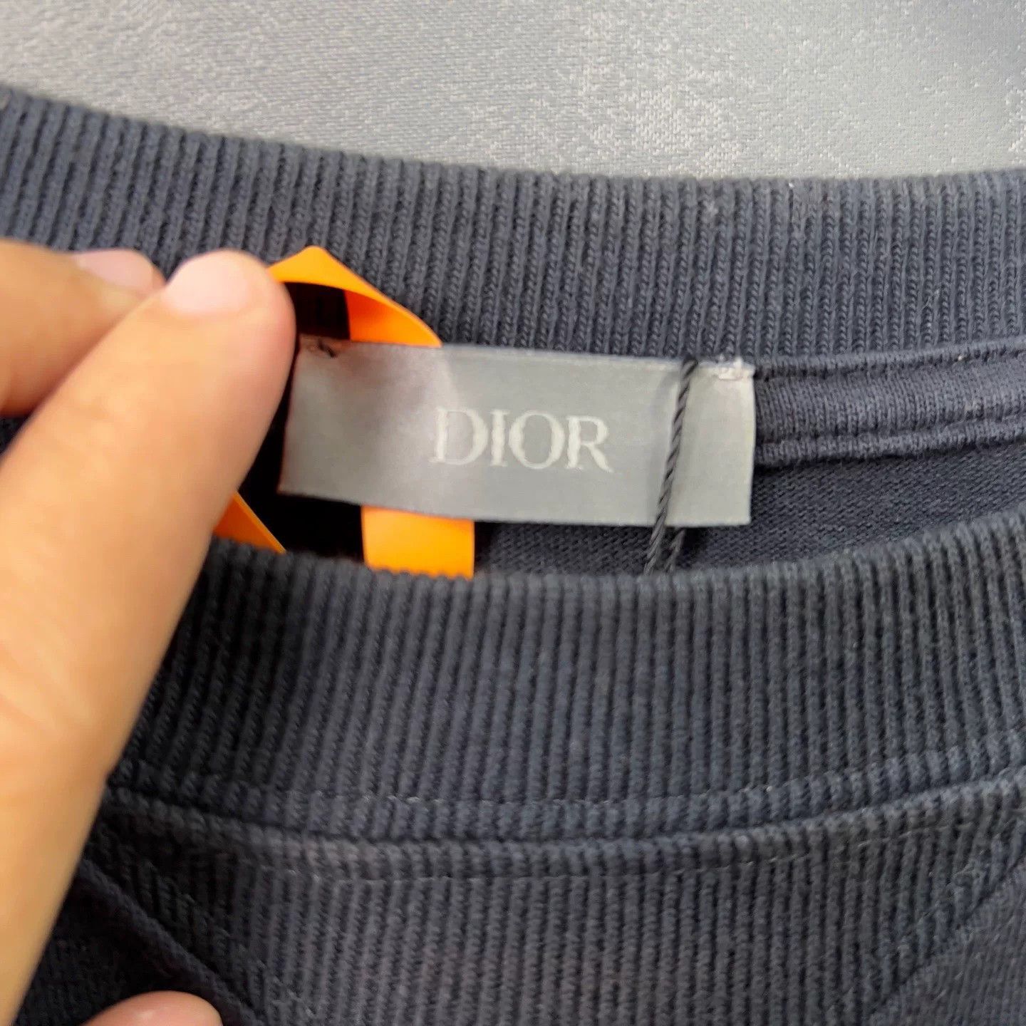 Dior Dior x Travis Scott Embroidered Logo T-Shirt Size L Size US L / EU 52-54 / 3 - 4 Thumbnail