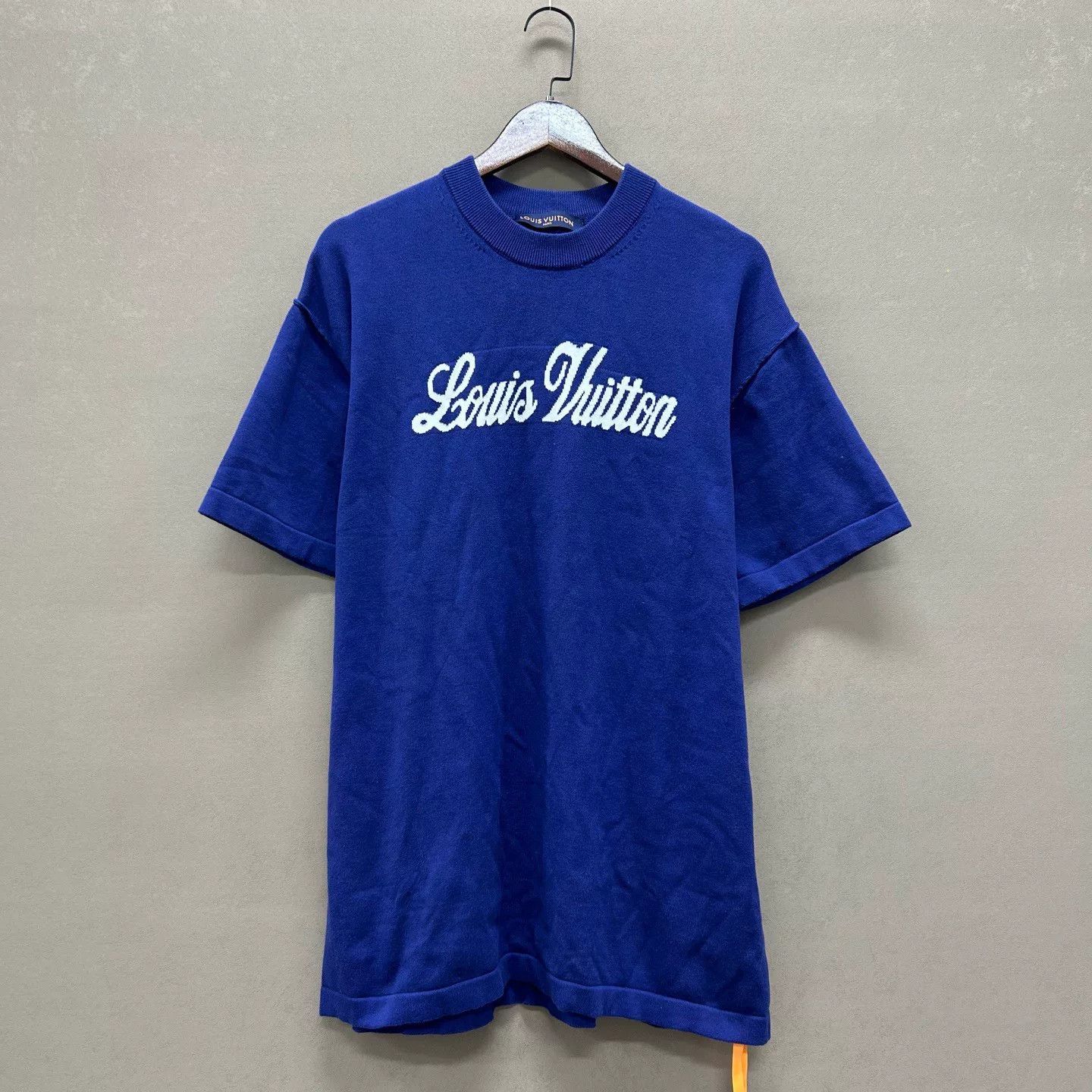 Louis Vuitton Louis Vuitton Logo Knit T-Shirt Size S Size US S / EU 44-46 / 1 - 2 Thumbnail