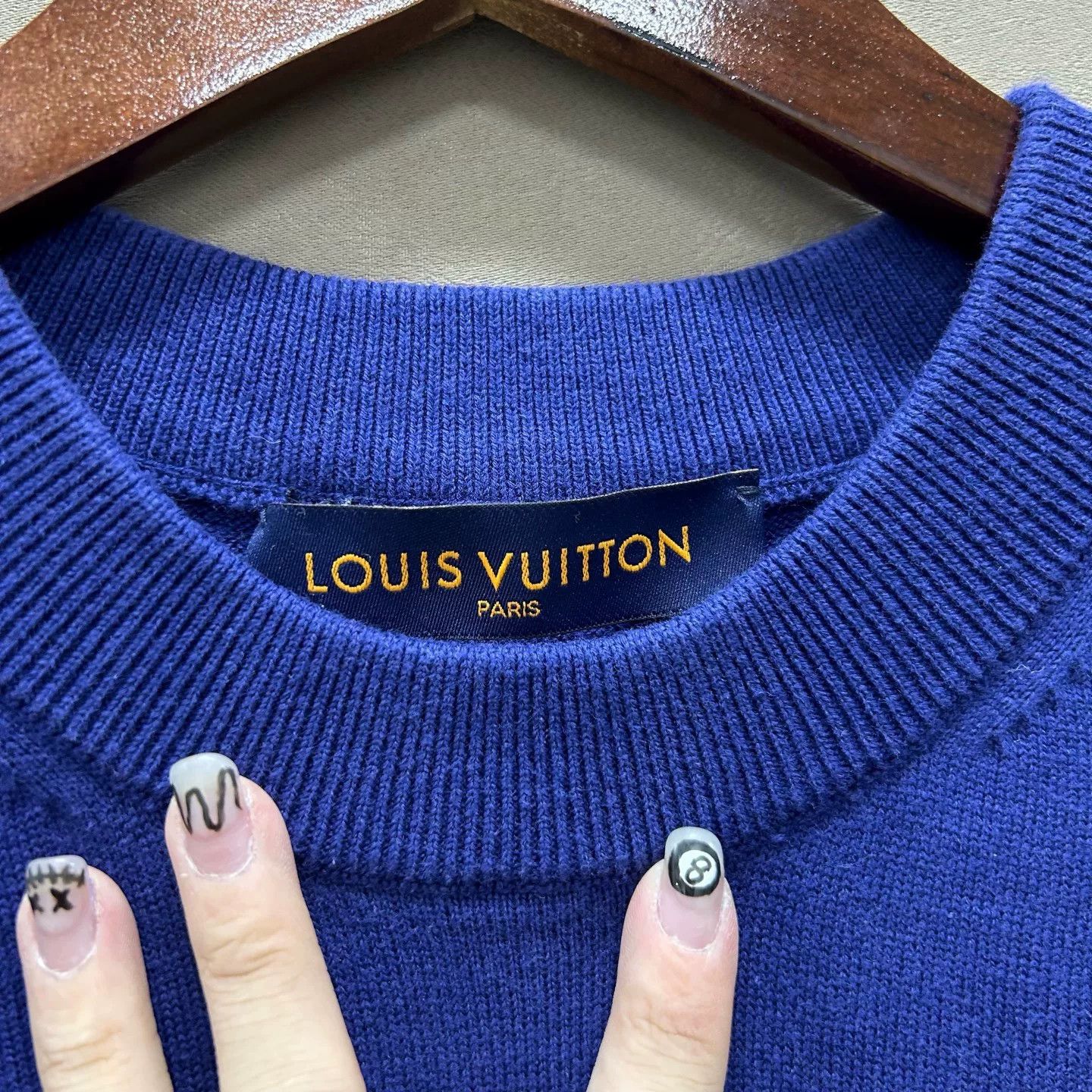 Louis Vuitton Louis Vuitton Logo Knit T-Shirt Size S Size US S / EU 44-46 / 1 - 4 Thumbnail