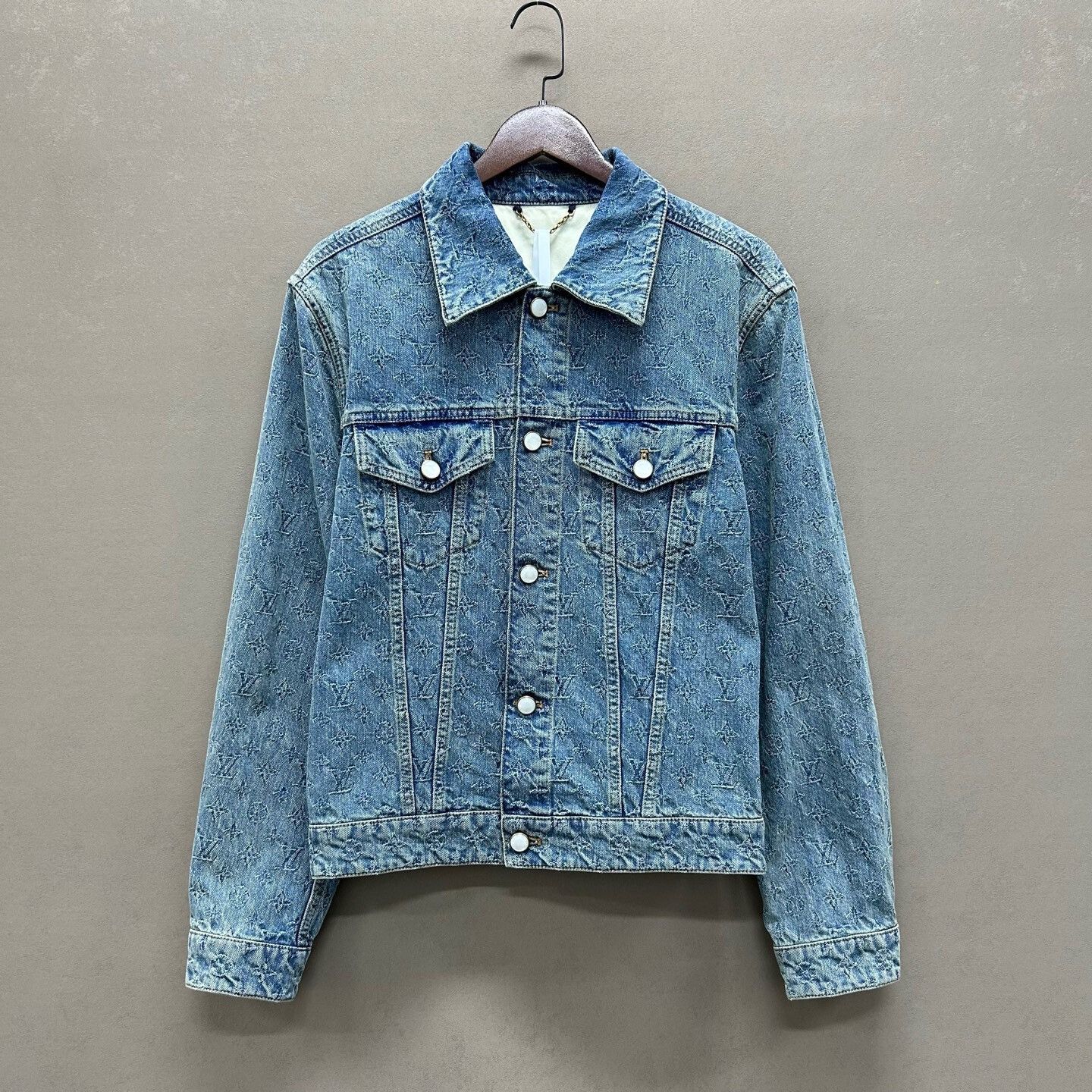 Louis Vuitton Louis Vuitton Monogram Denim Jacket Size 44 Size US S / EU 44-46 / 1 - 2 Thumbnail