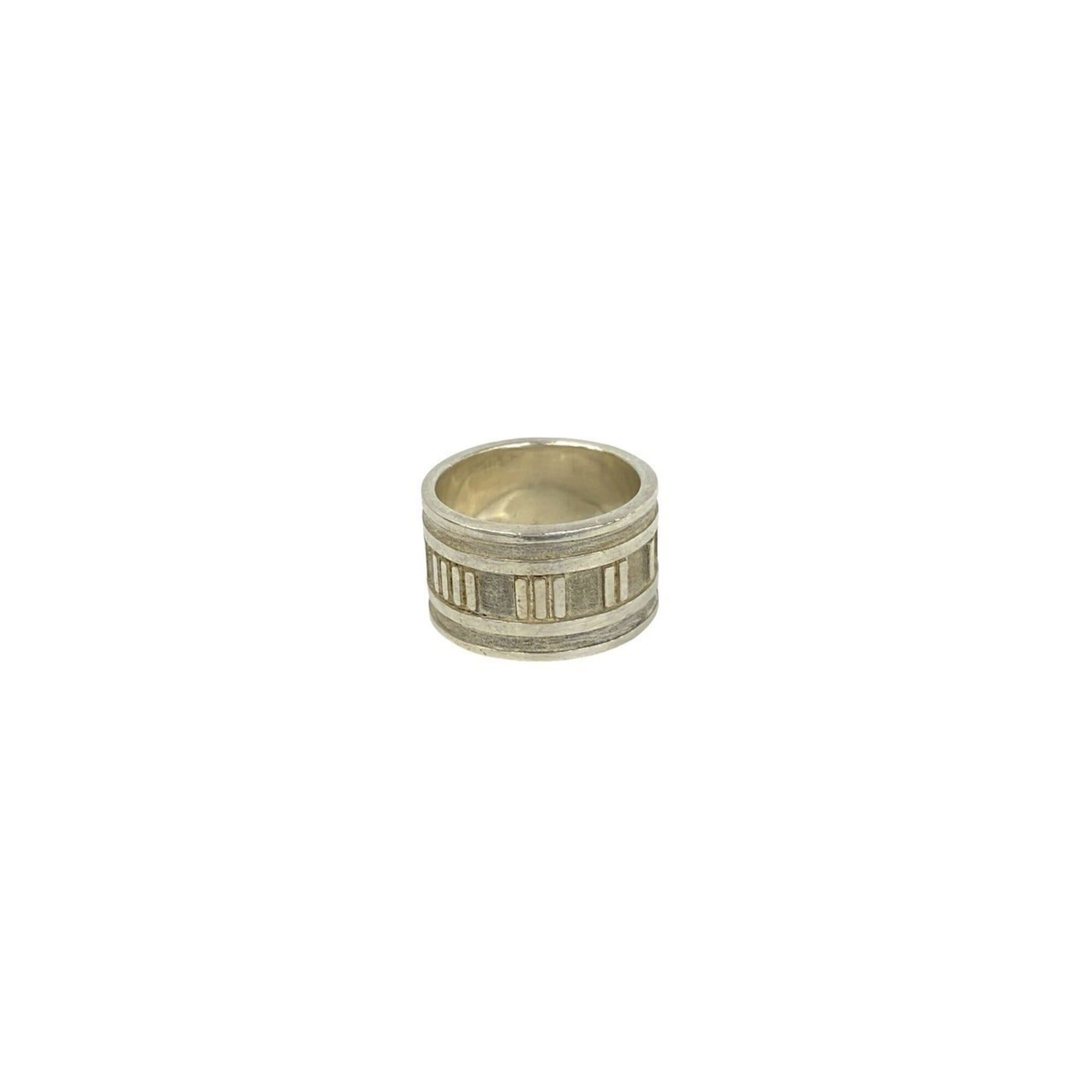 Tiffany & Co. TIFFANY&Co. Tiffany Vintage Atlas Wide Ring, Sterling Silver 925, Accessory, 88695 Size ONE SIZE - 4 Thumbnail