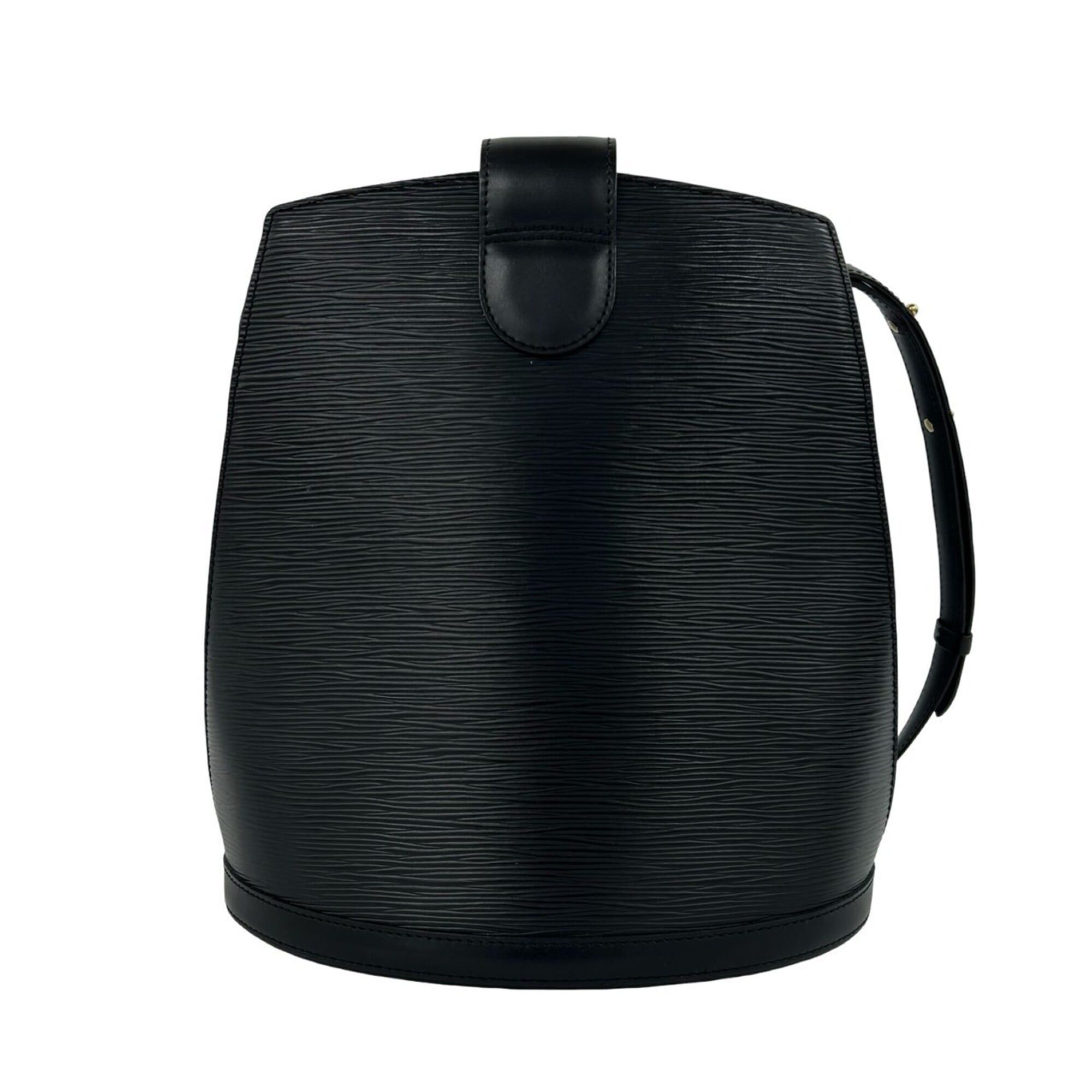 Louis Vuitton LOUIS VUITTON Vintage Cluny Epi Leather Shoulder Bag/Sacoche, Black (Noir) 44639 Size ONE SIZE - 3 Thumbnail