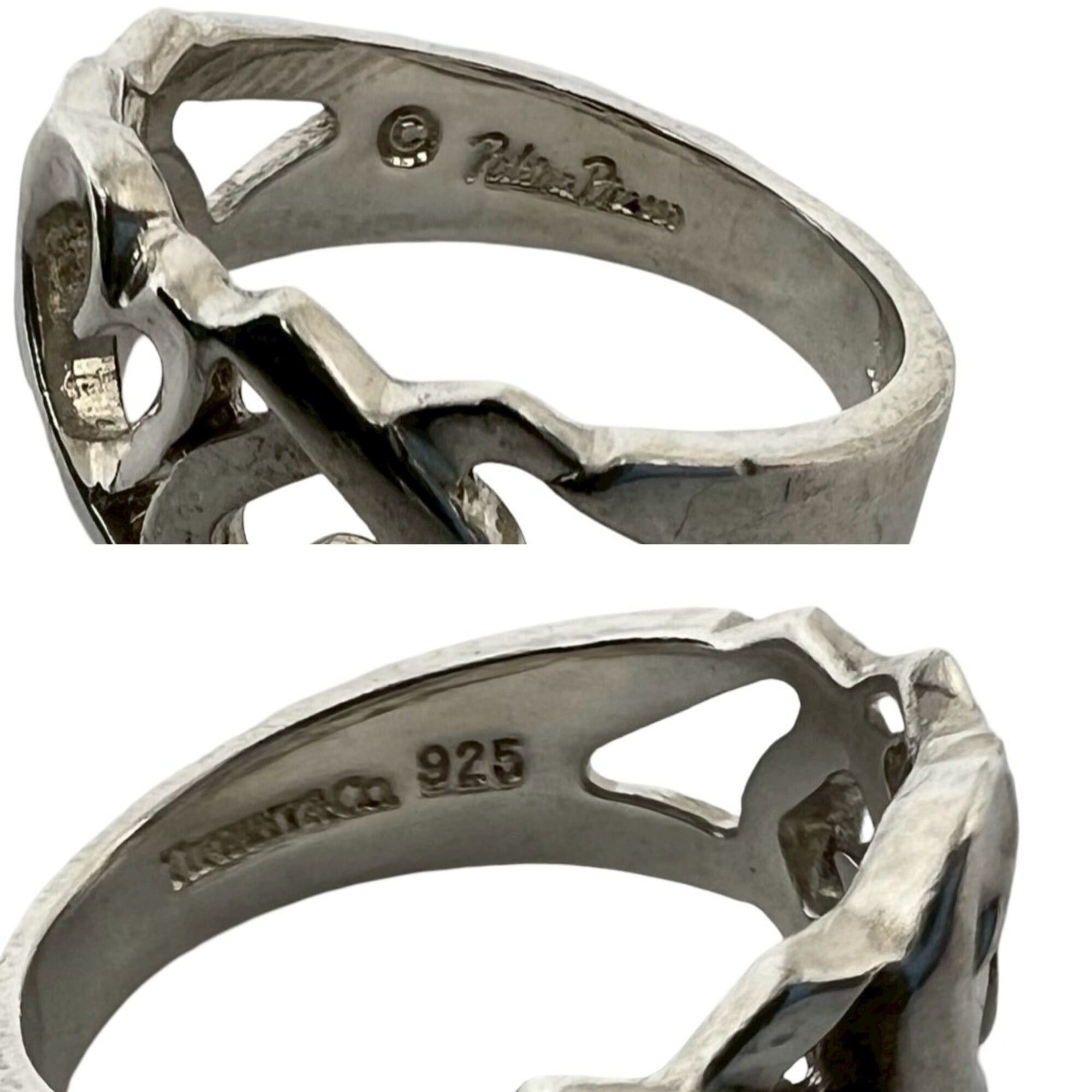 Tiffany & Co. TIFFANY&Co. Tiffany Vintage Loving Heart Ring, Sterling Silver 925, Accessory, Silver, 37507 Size ONE SIZE - 3 Thumbnail