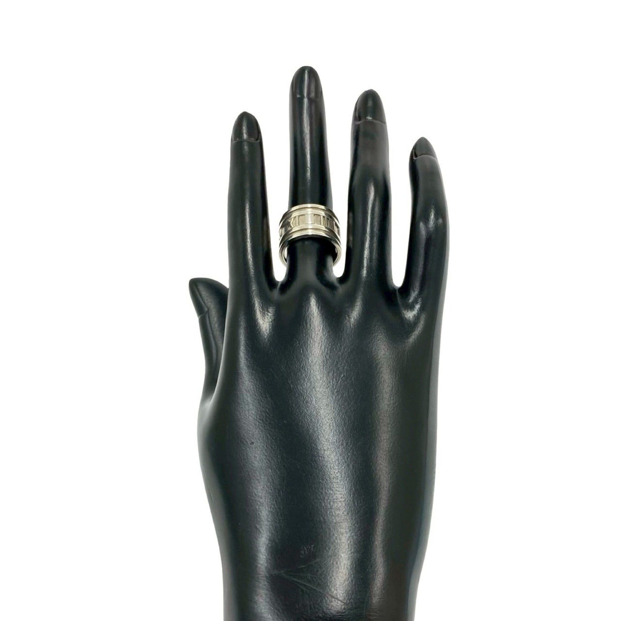 Tiffany & Co. TIFFANY&Co. Tiffany Vintage Atlas Wide Ring, Sterling Silver 925, 00120 Size ONE SIZE - 2 Thumbnail