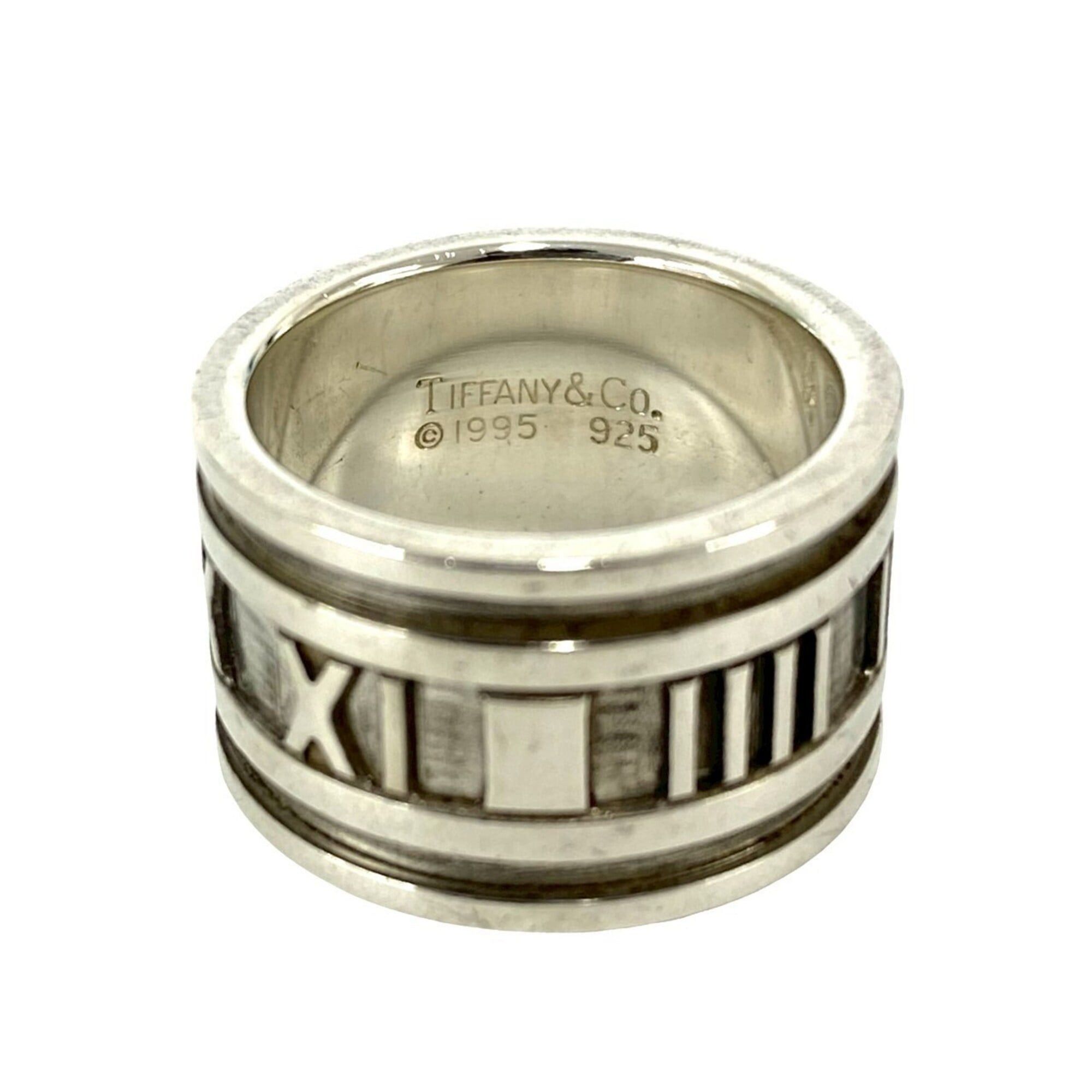 Tiffany & Co. TIFFANY&Co. Tiffany Vintage Atlas Wide Ring, Sterling Silver 925, 00120 Size ONE SIZE - 3 Thumbnail