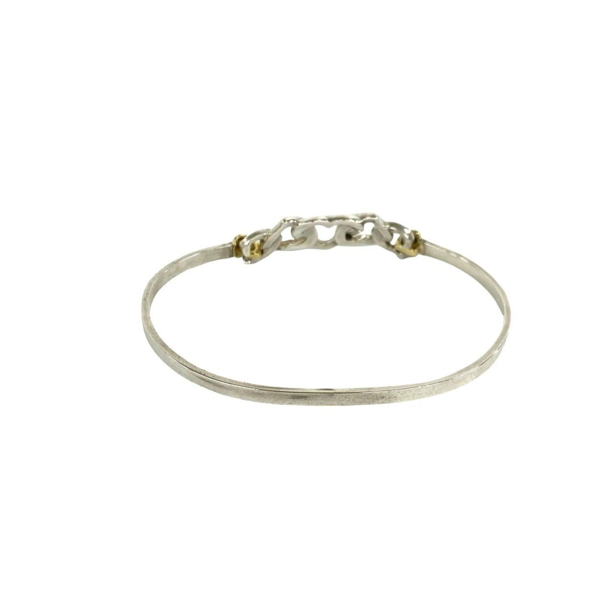 Tiffany & Co. TIFFANY&Co. Tiffany Vintage Triple Heart Combination Bangle, Sterling Silver 925 Bracelet, 61933 Size ONE SIZE - 7 Thumbnail